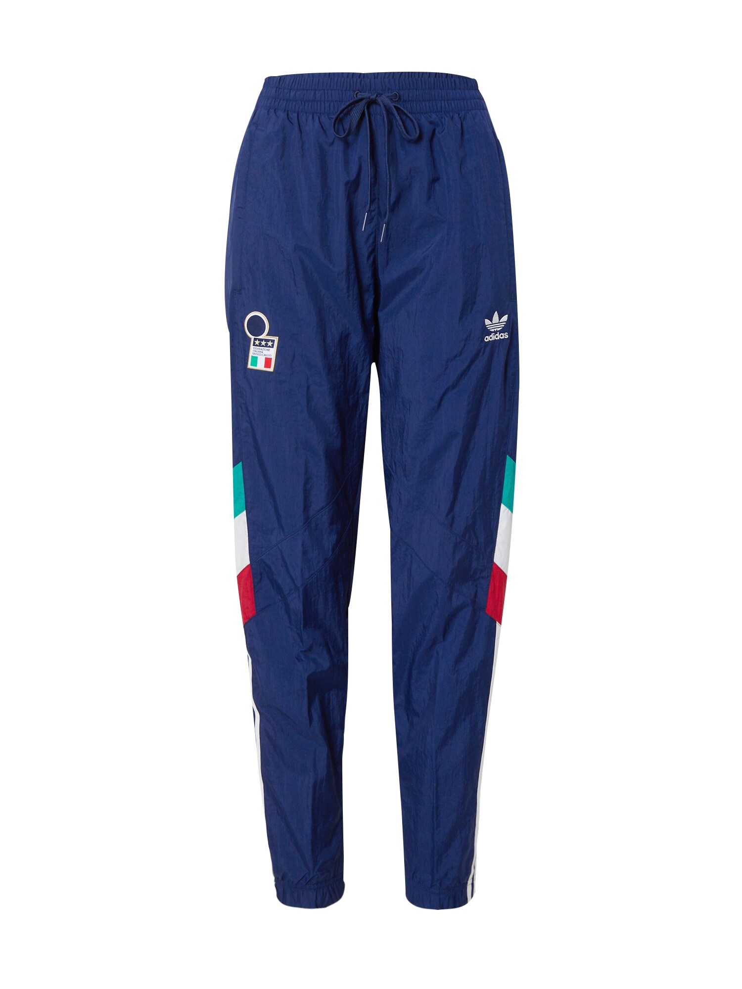 ADIDAS PERFORMANCE Športové nohavice 'Italy'  tmavomodrá / zelená / červená / biela