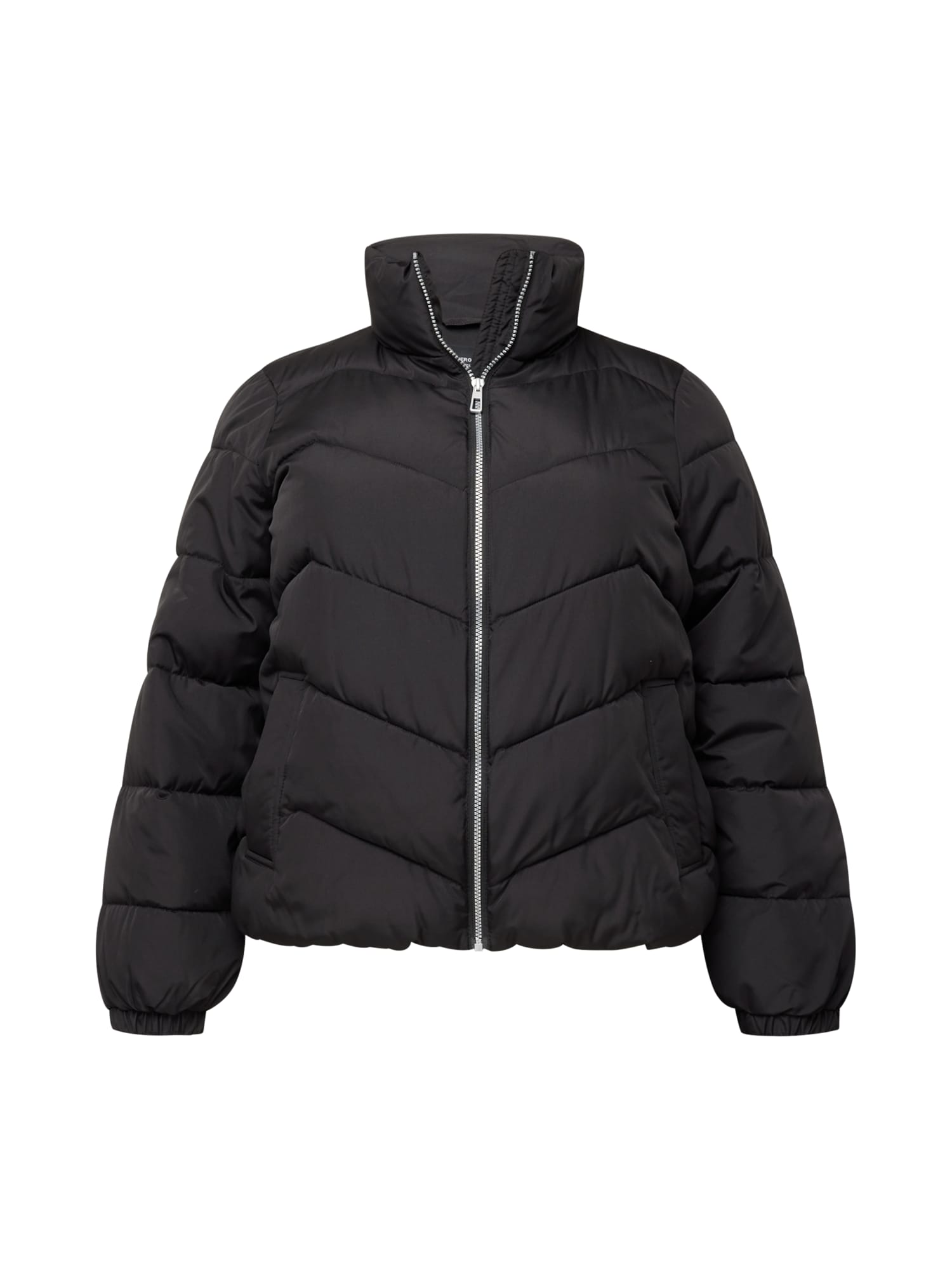 Vero Moda Curve Prehodna jakna 'LIGA'  črna