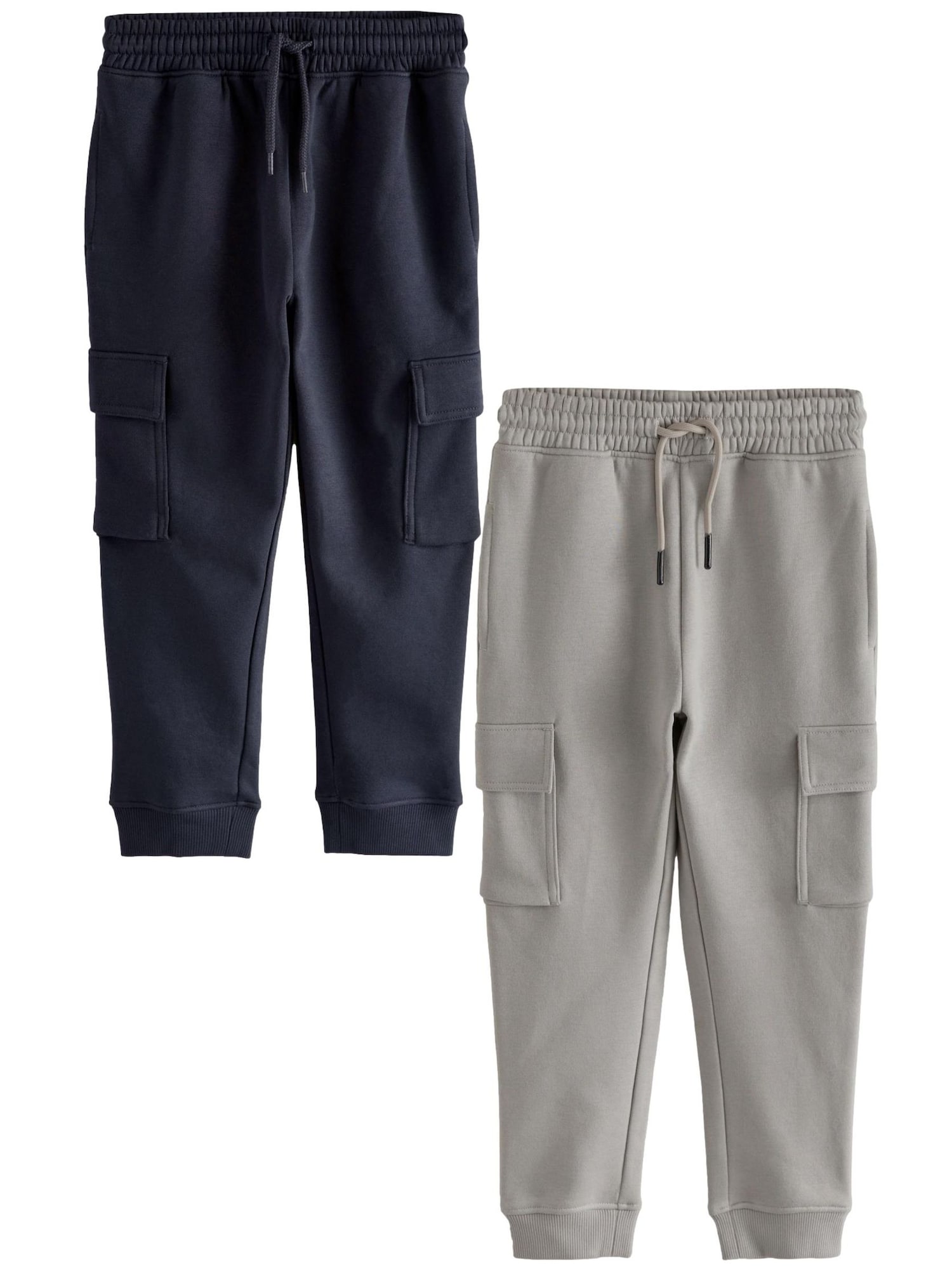 Next Pantaloni  bleumarin / gri deschis