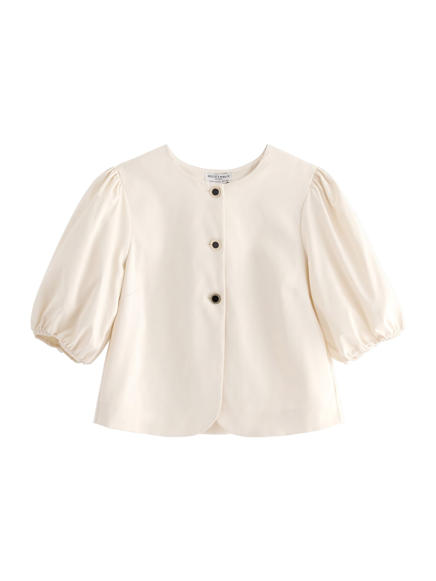 Lindex Bluză Kattie  alb natural