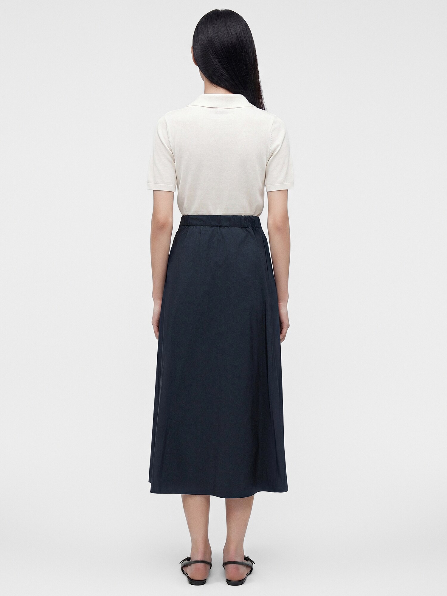 Weekend Max Mara Falda 'ALPACA'  navy – imagen 4