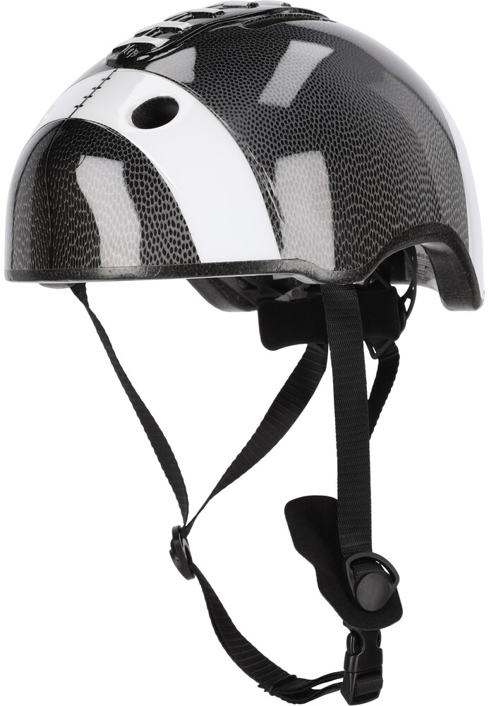 Crazy Safety Helm 'Football' Herren Größe 55/56 grau / weiß