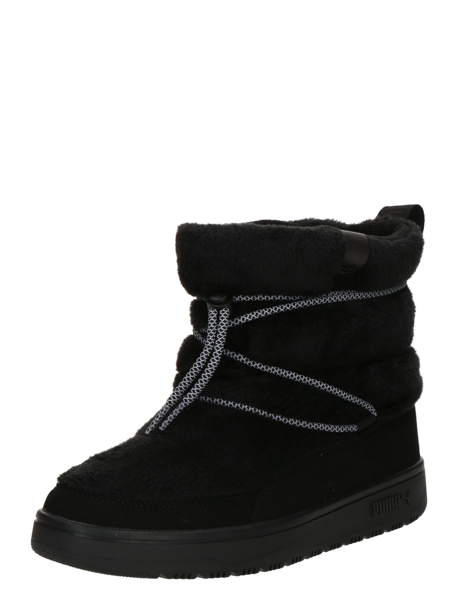 PUMA Snehule 'Snowbae Suede'  čierna
