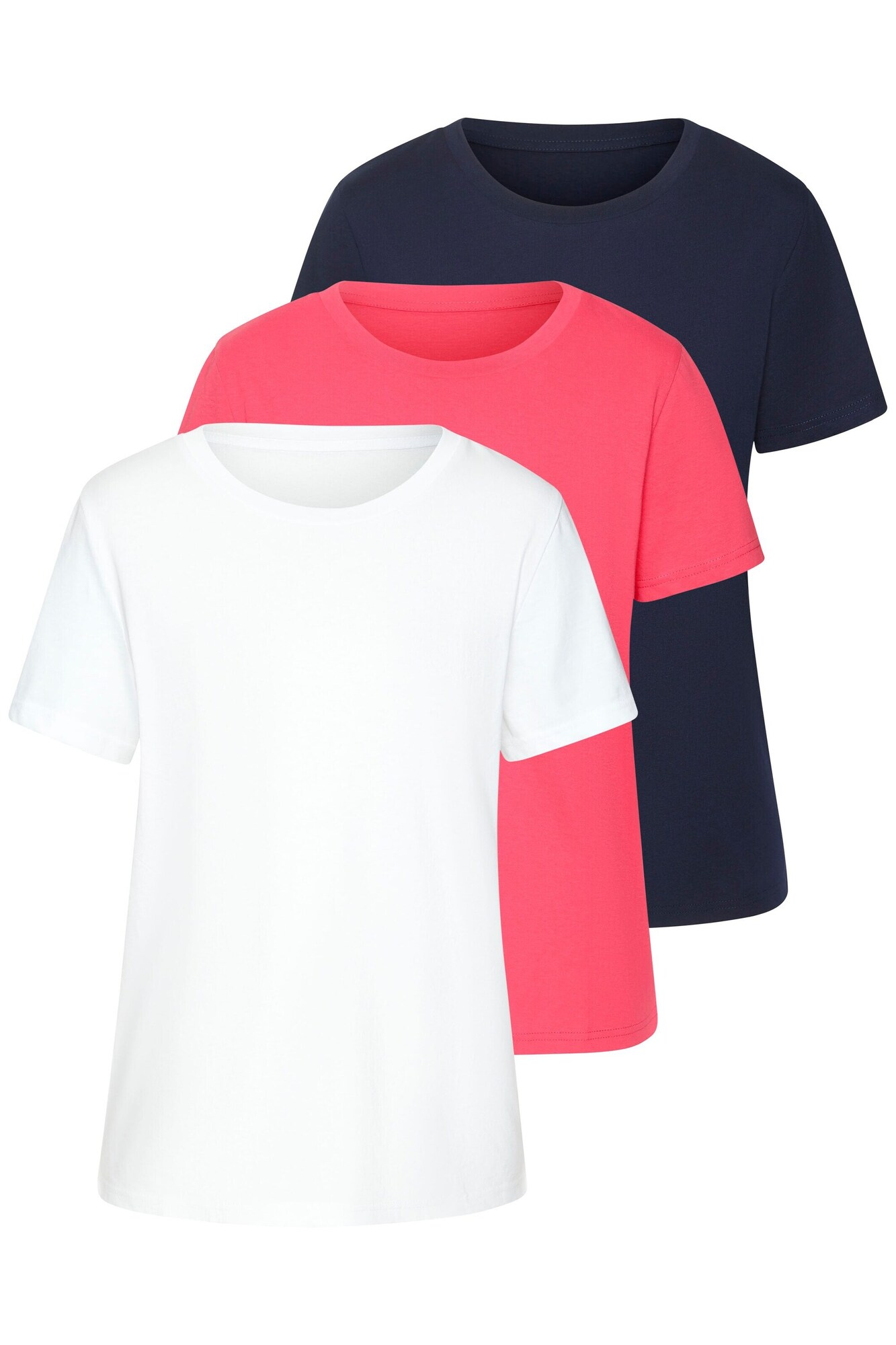 BEACH TIME Tricou  roz / negru / alb