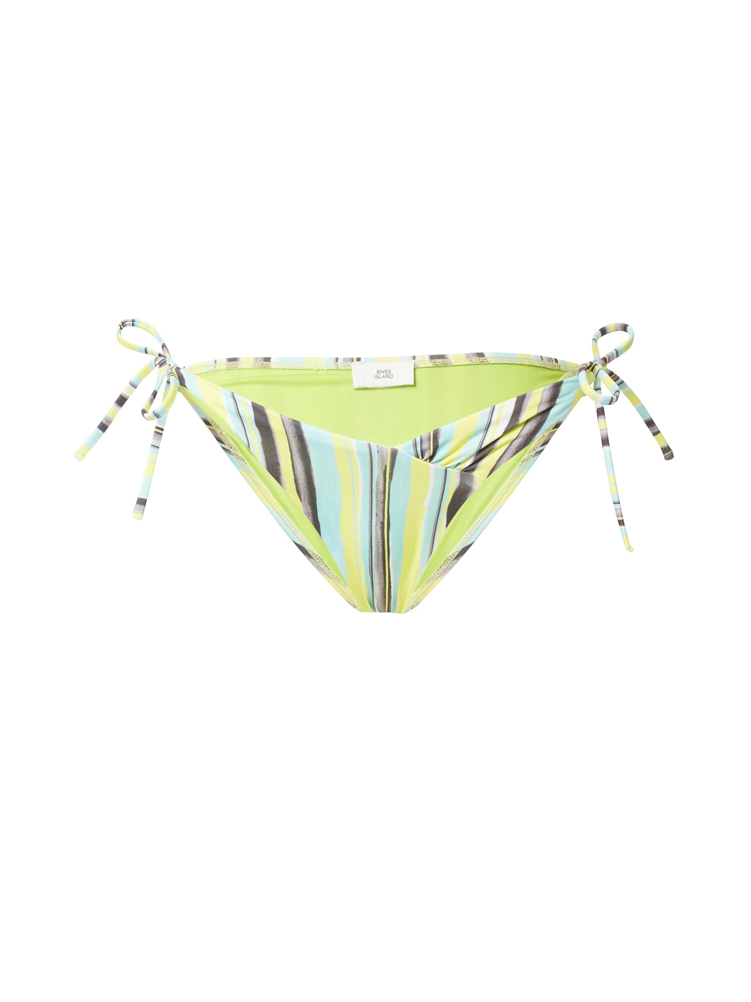River Island Bikinové nohavičky  sivá / antracitová / trstinová / nefritová