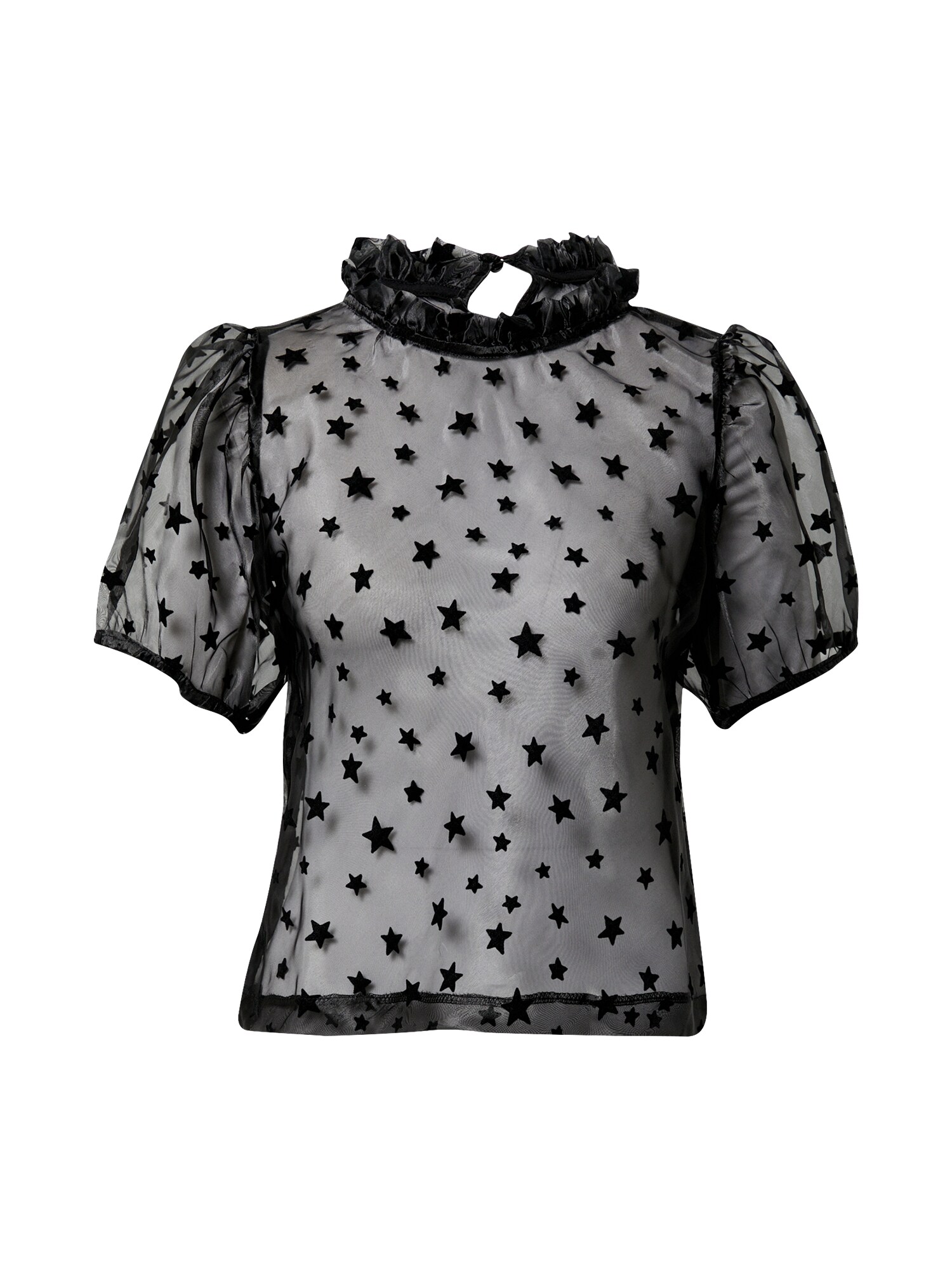 Gina Tricot Marškinėliai 'Star'  juoda