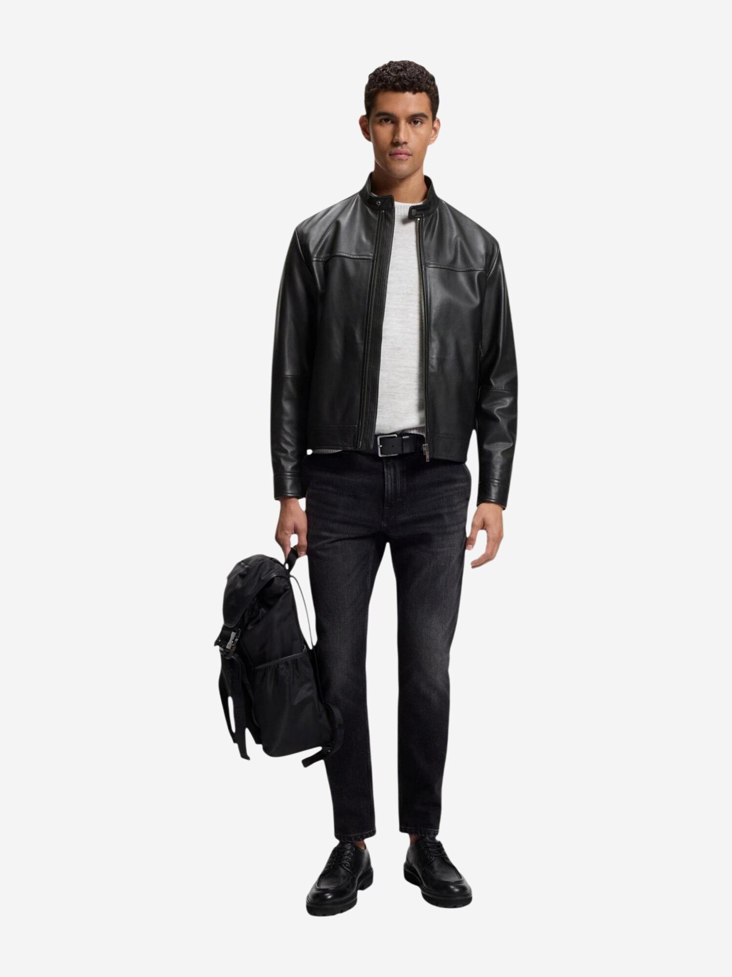 BOSS Abrigo de entretiempo 'Joslay1 50566585' negro – imagen 3