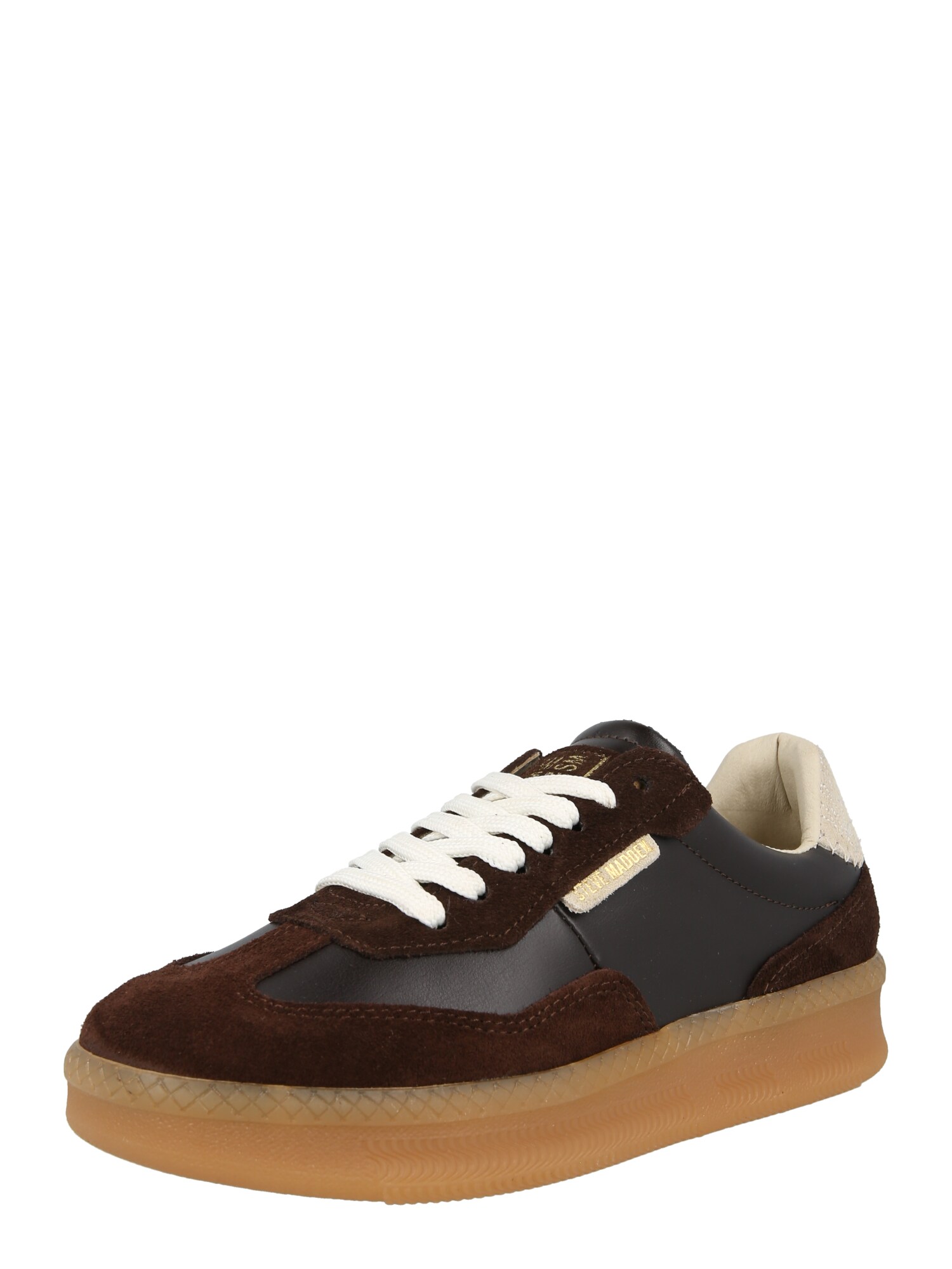 STEVE MADDEN Nizke superge 'Euphoria'  rjava / črna / bela