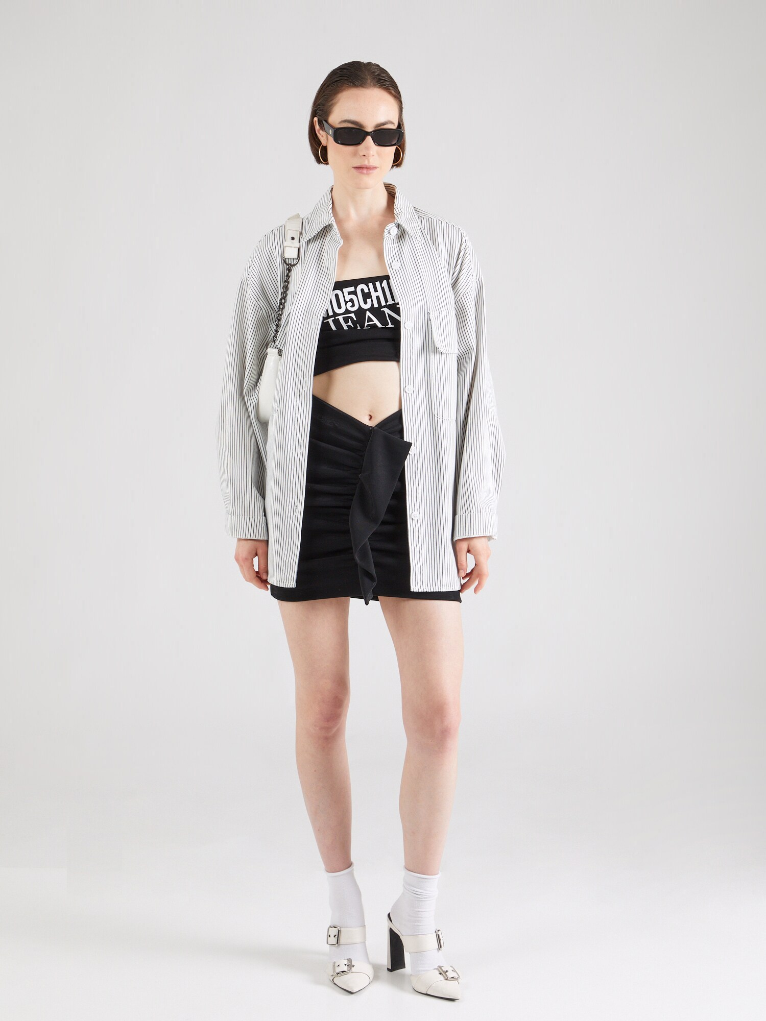 Moschino Jeans Top  fekete / fehér termék 2. képe