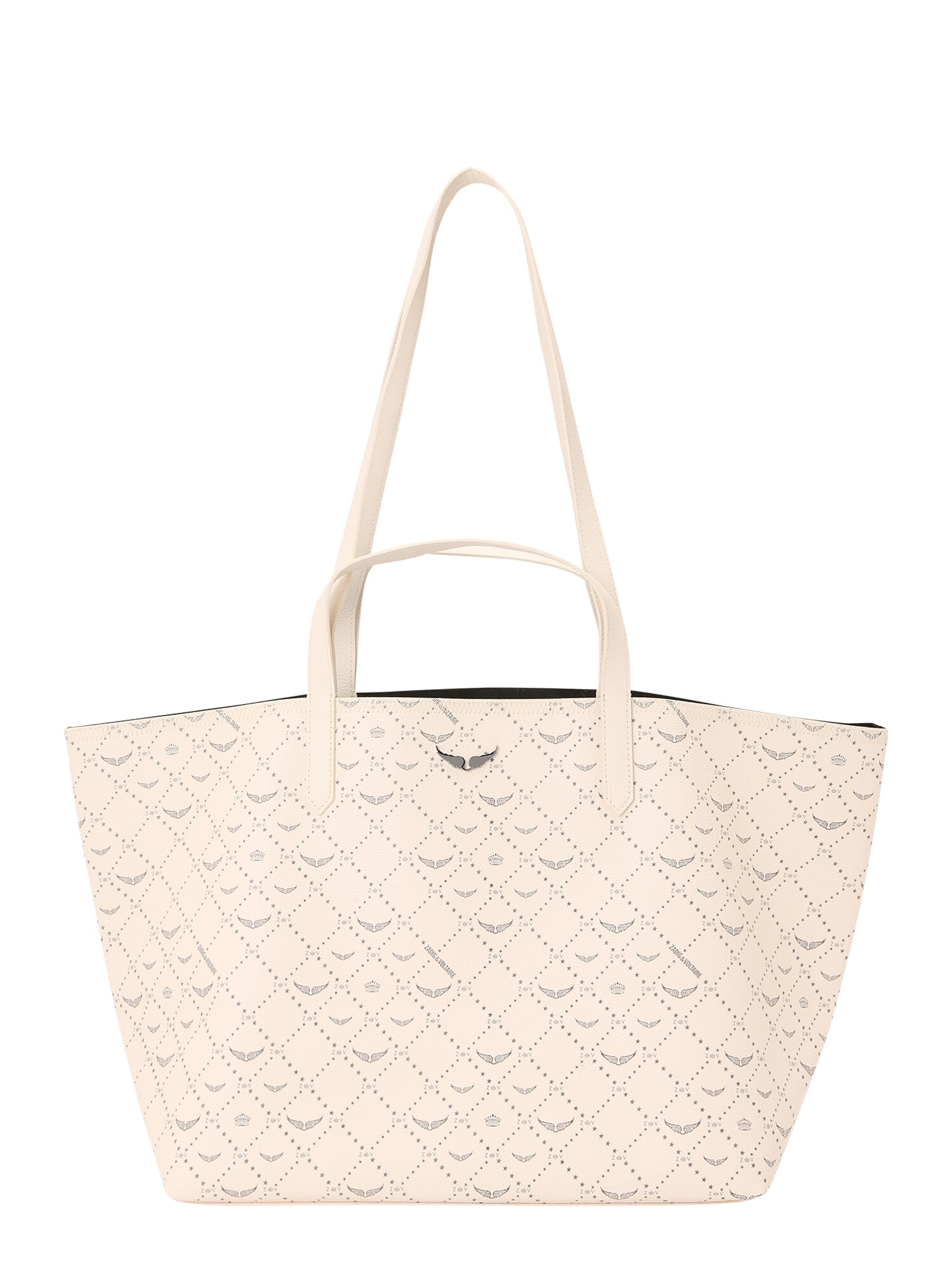 Zadig & Voltaire Shopper táska  ekrü / fekete akciós termékkép 1