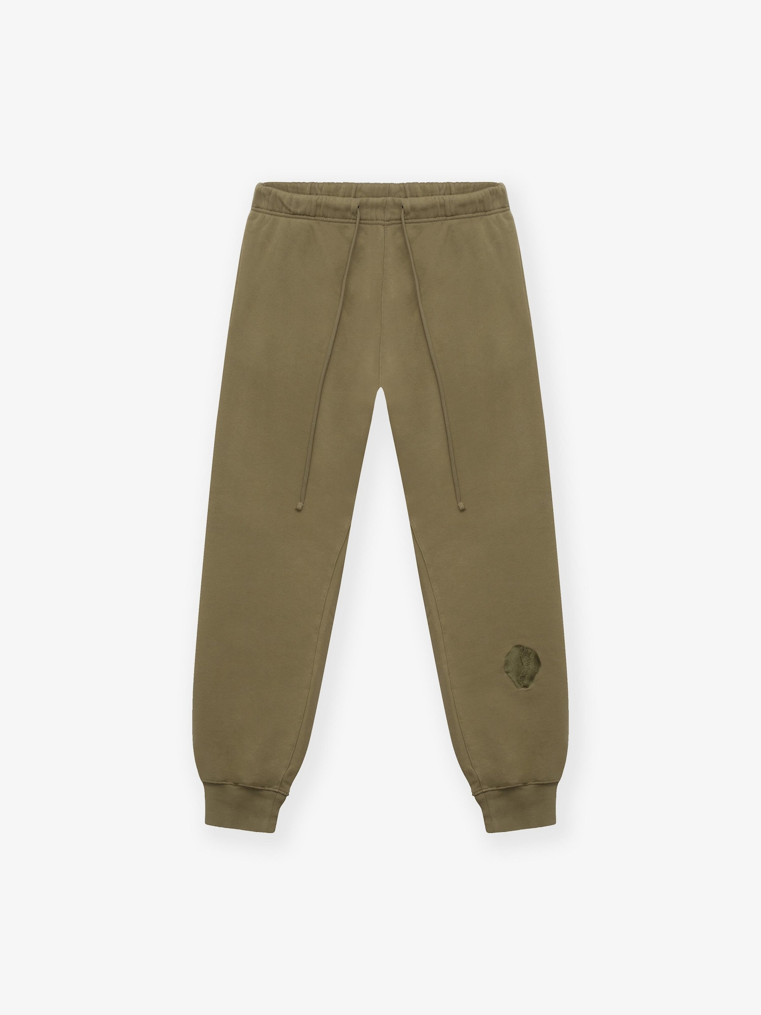 BARRYAN Pantaloni 'Embroidered shell sweatpants'  verde