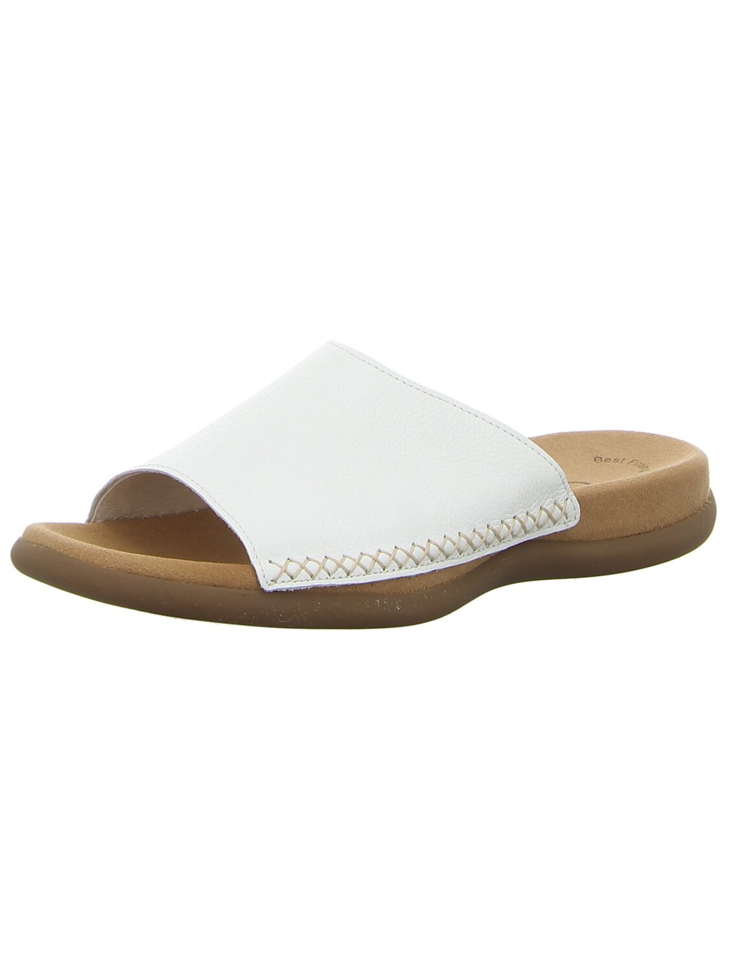 Gabor Pantolette Damen 03.705.21 Echtleder In Weiß