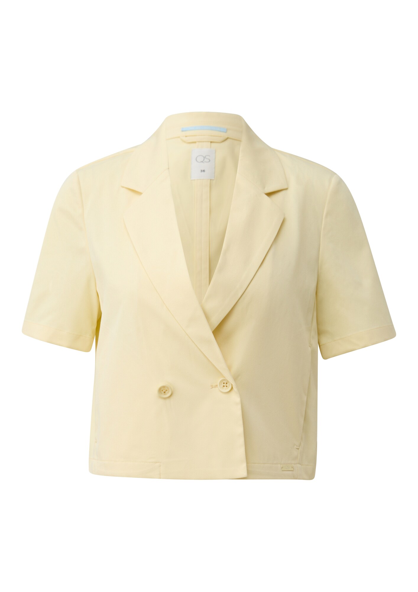 Qs Blazers Lichtgeel