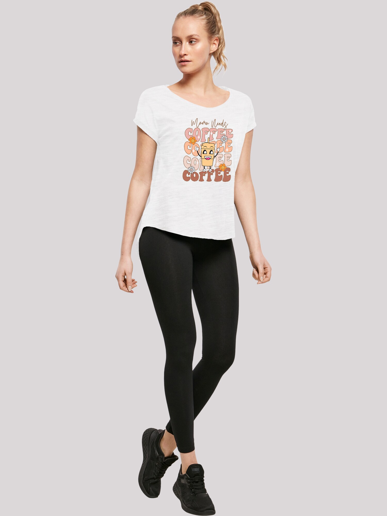 Thumbnail - T-Shirt 'Mothers Day Coffee Lover Mom Caffeine Addiction Coffee Cup'