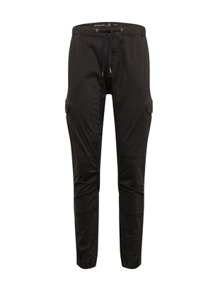 INDICODE JEANS Cargobroek ‘Levy’ Zwart