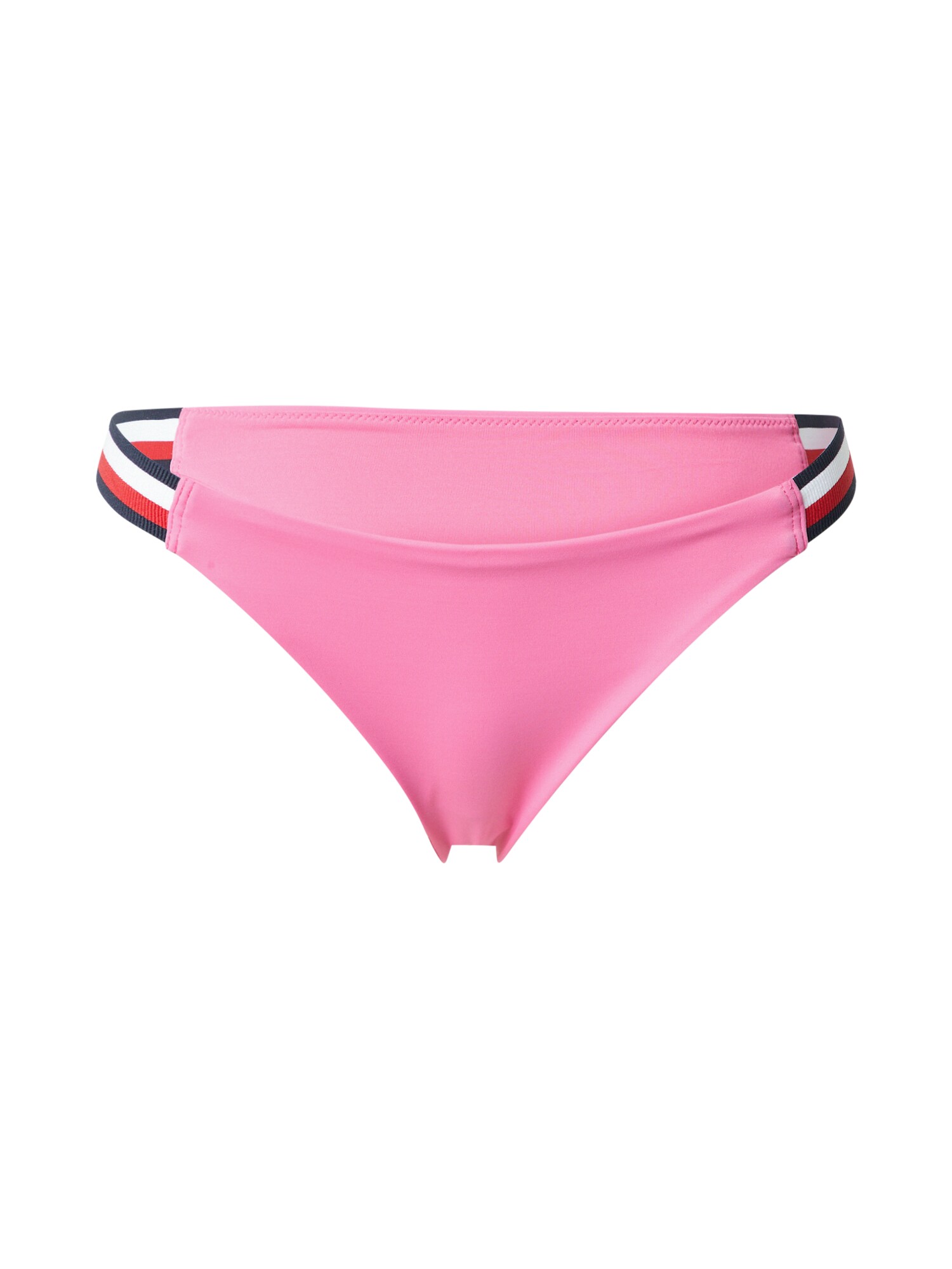 Tommy Hilfiger Underwear Bikinio kelnaitės 'CHEEKY' tamsiai mėlyna / šviesiai rožinė / raudona / balta