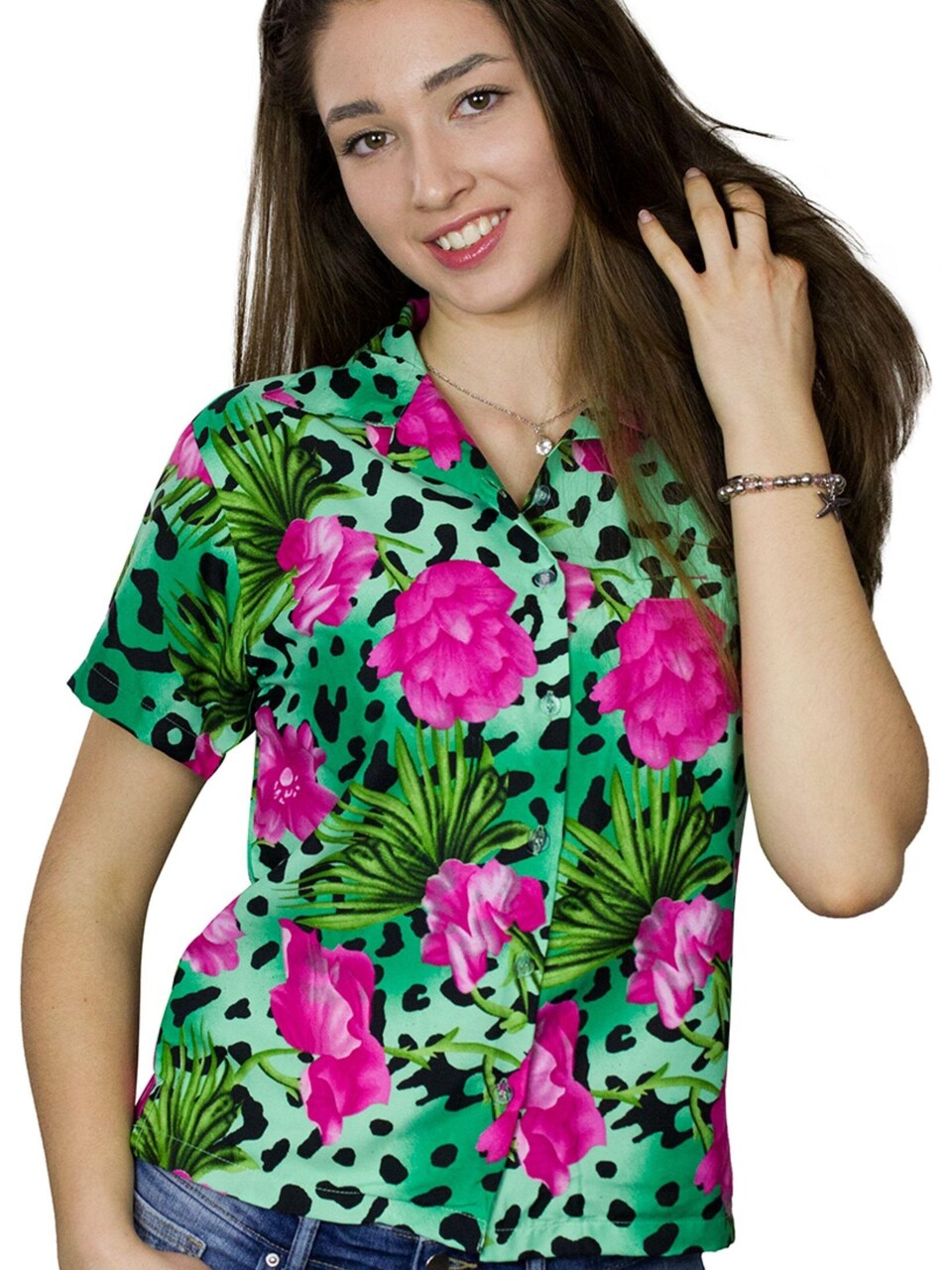Blus 'Leopard Flowers'