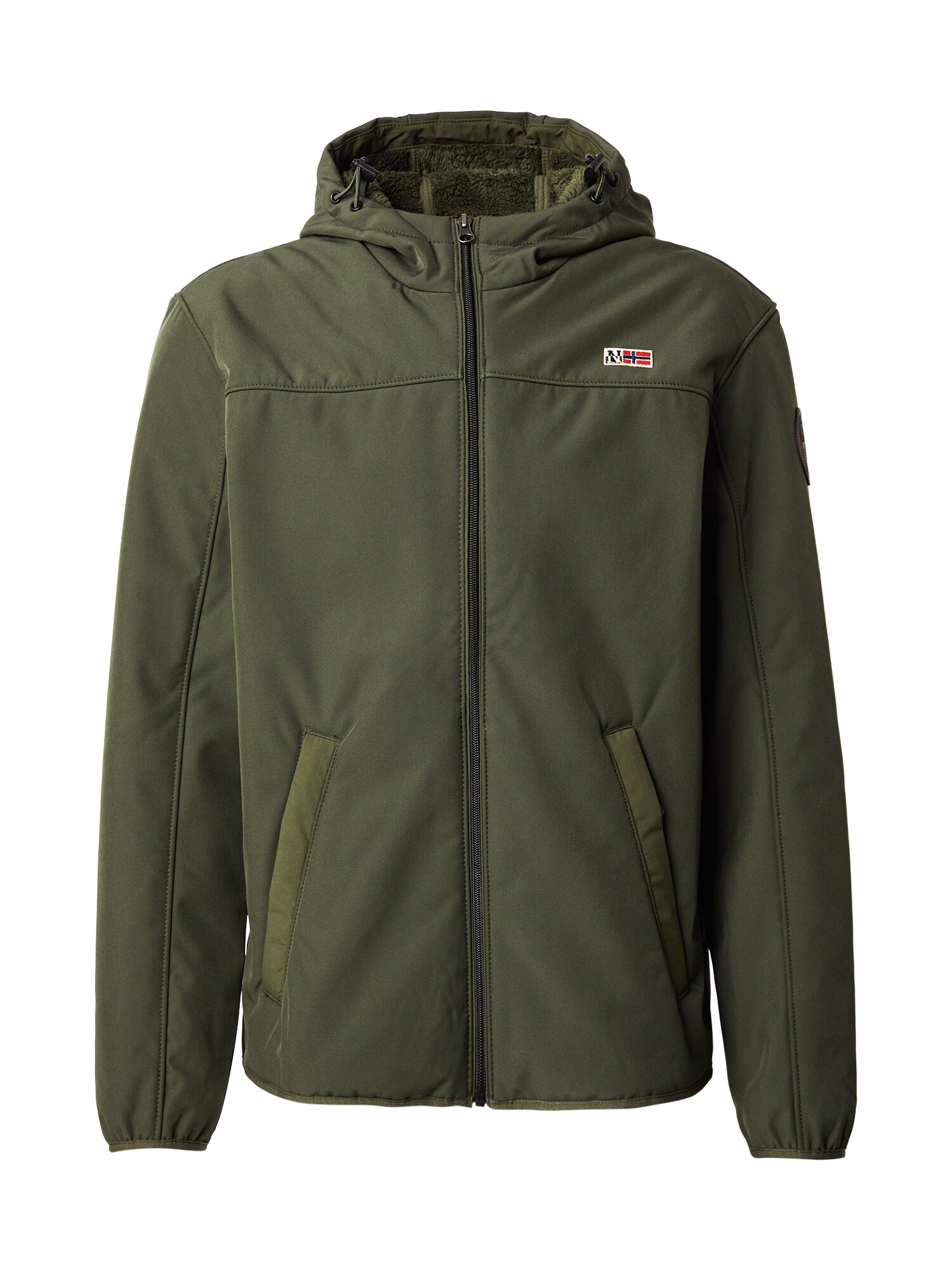 NAPAPIJRI Geacă de primăvară-toamnă ASHERMAN  oliv