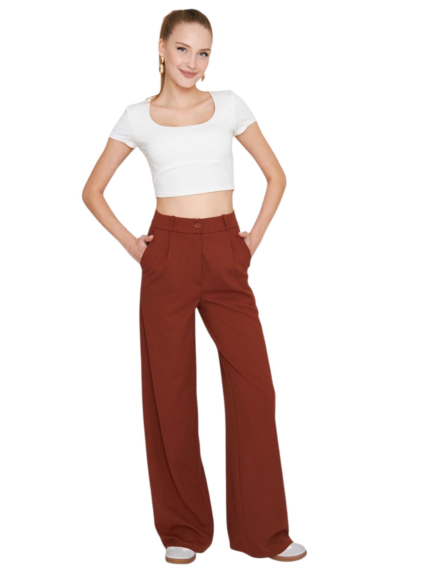 Thumbnail - fashionshowcase Bundfaltenhose Seyra