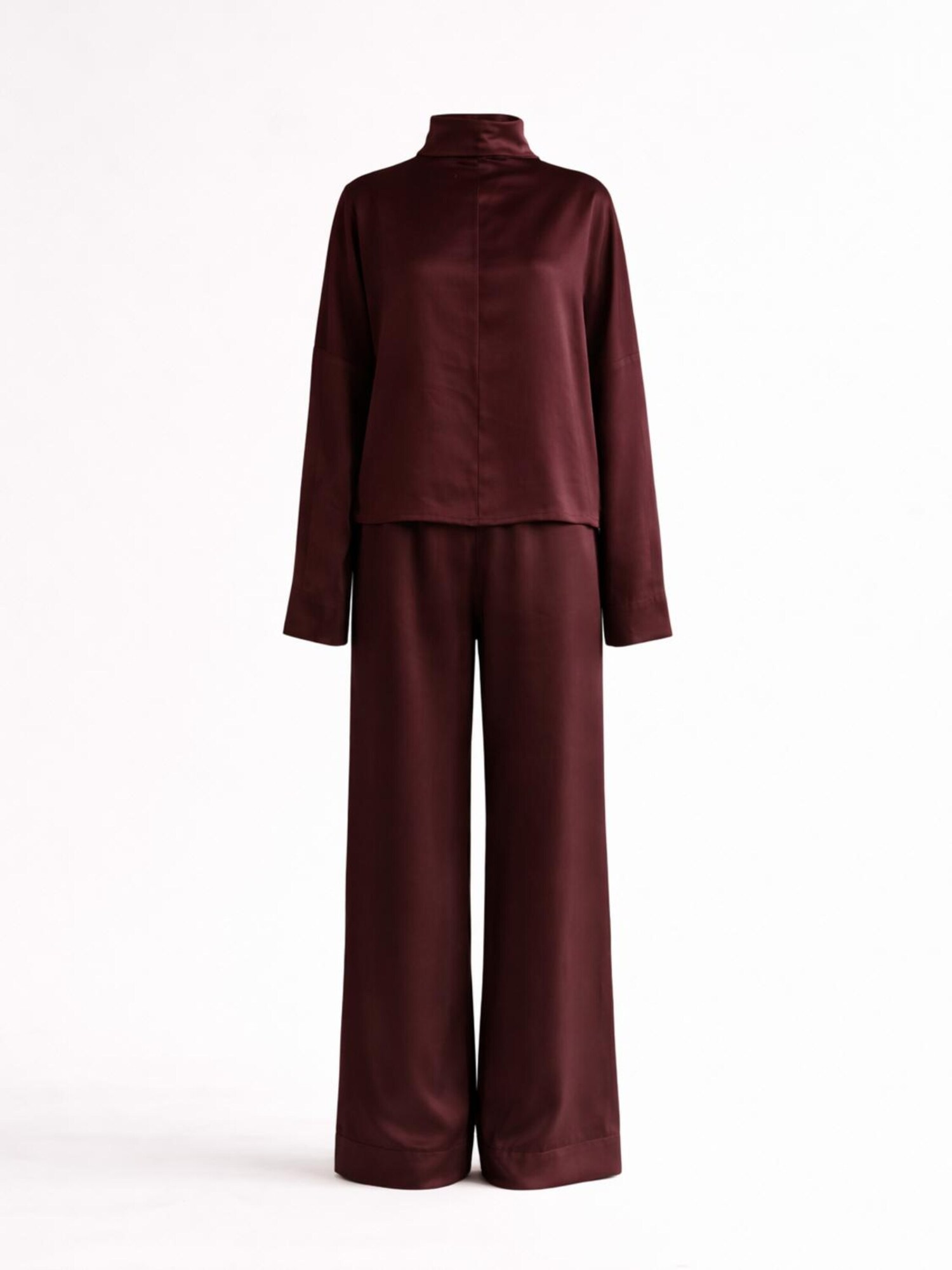 ZUBEK Completo pantalone  borgogna