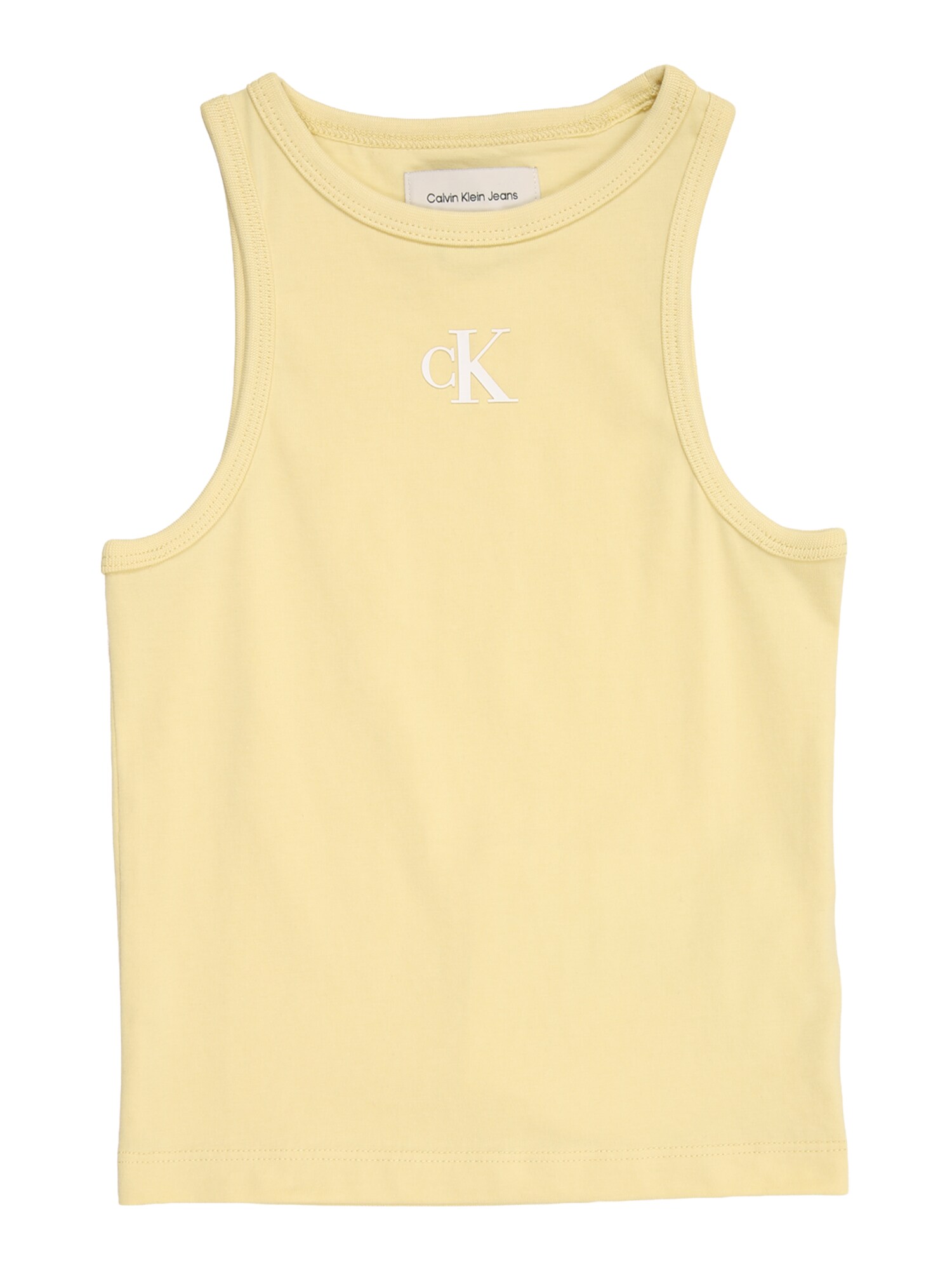 Calvin Klein Jeans Top  galben deschis
