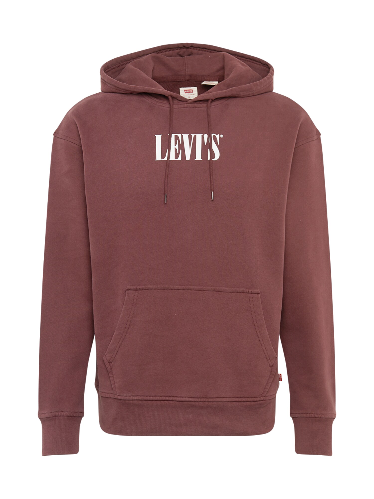 LEVI'S Megztinis be užsegimo  vyšninė spalva / balta