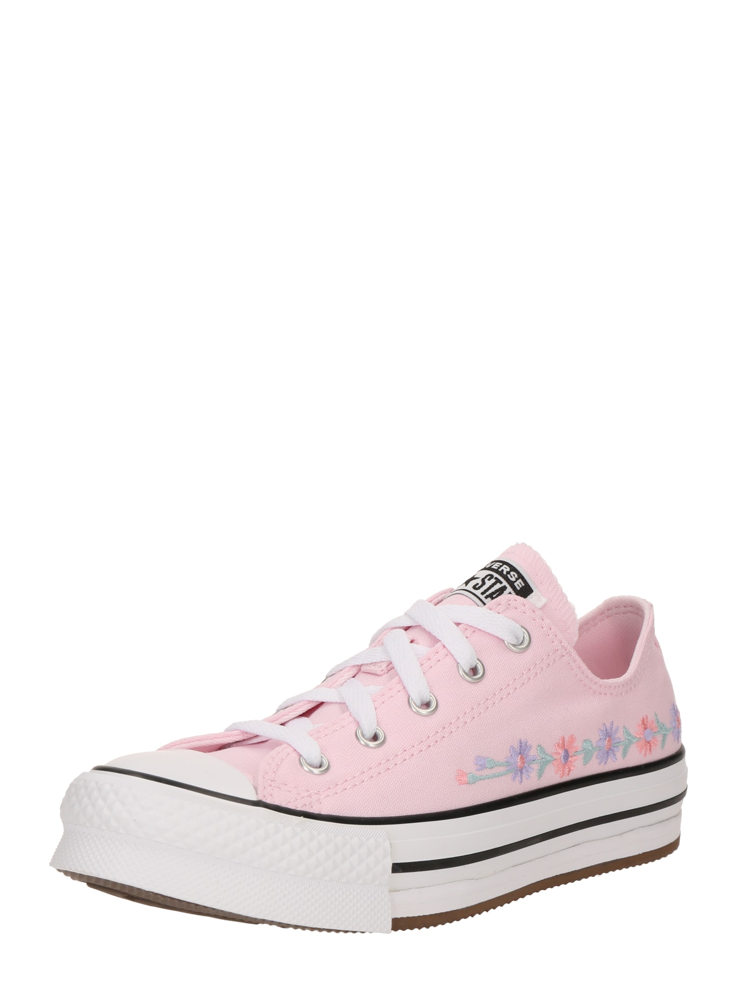 CONVERSE Tenisky 'CTAS'  svetlozelená / svetlofialová / svetloružová