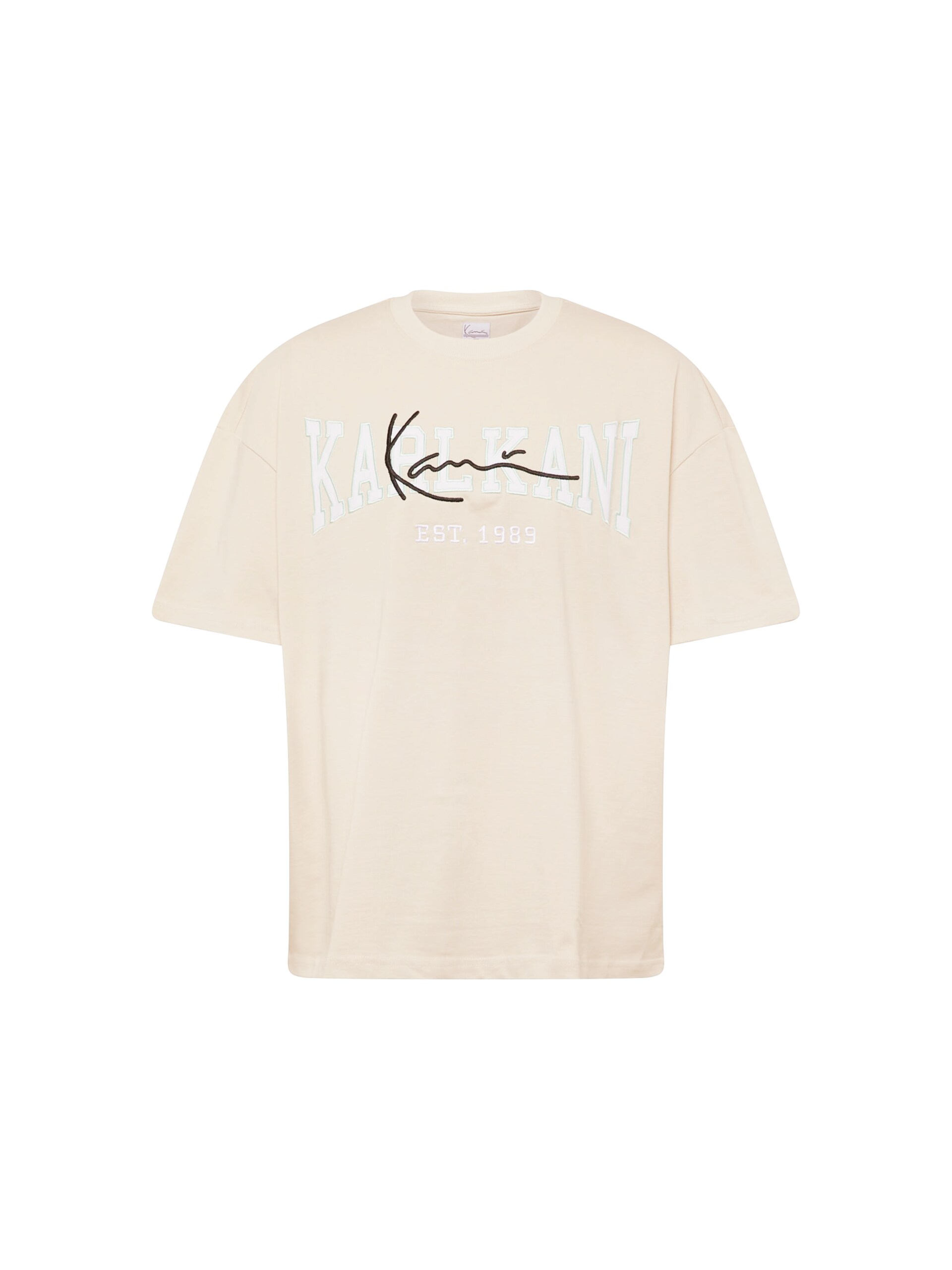 Karl Kani T-shirt mint / svart / vit herr