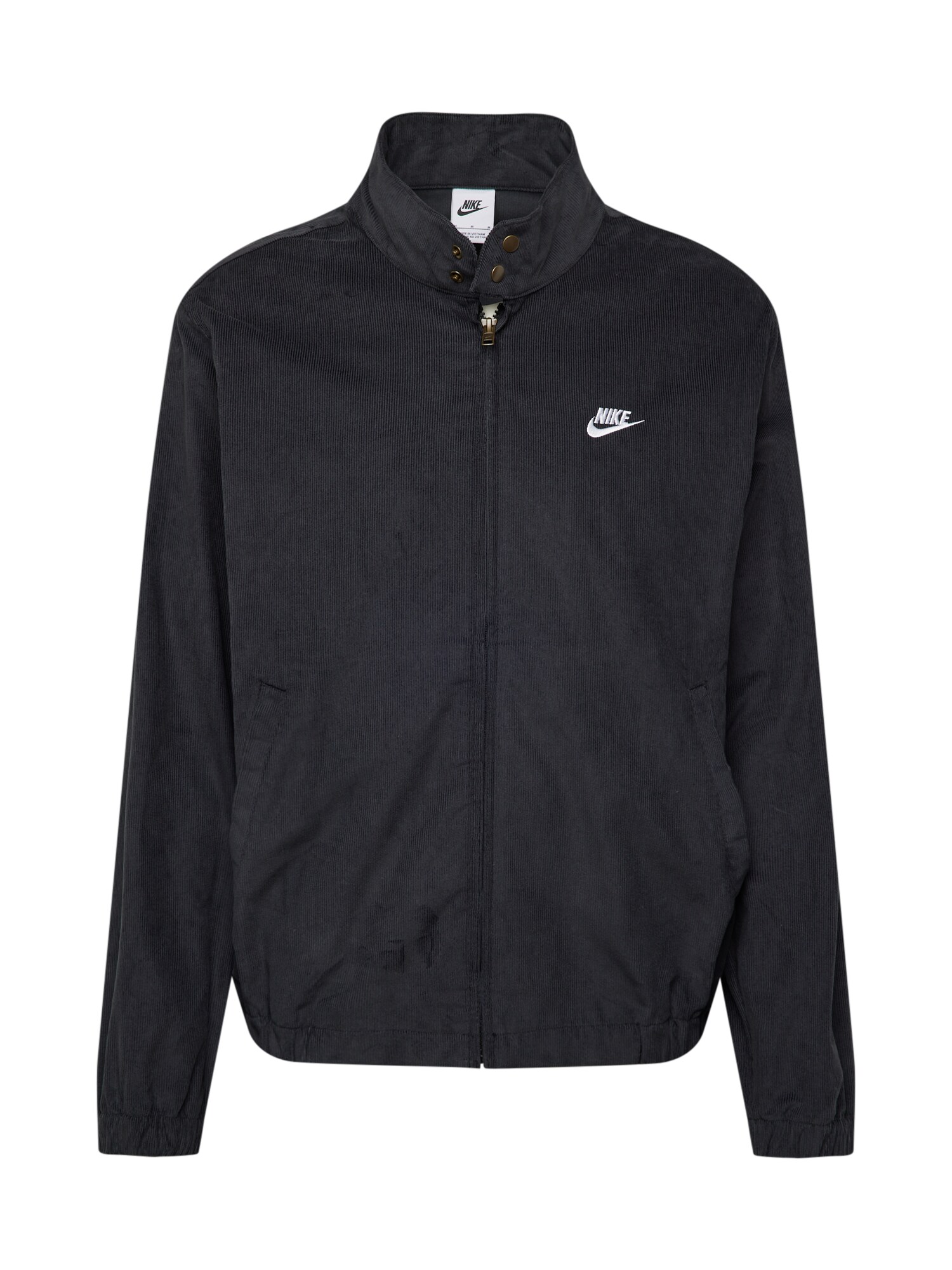 Nike Sportswear Prechodná bunda 'CLUB HARRINGTON'  čierna