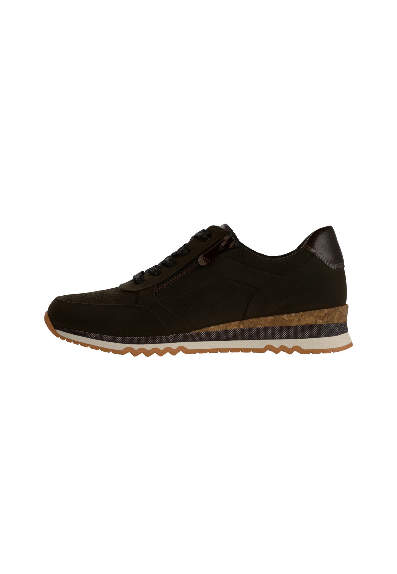 MARCO TOZZI Sneaker low Sneakers Laag maro închis