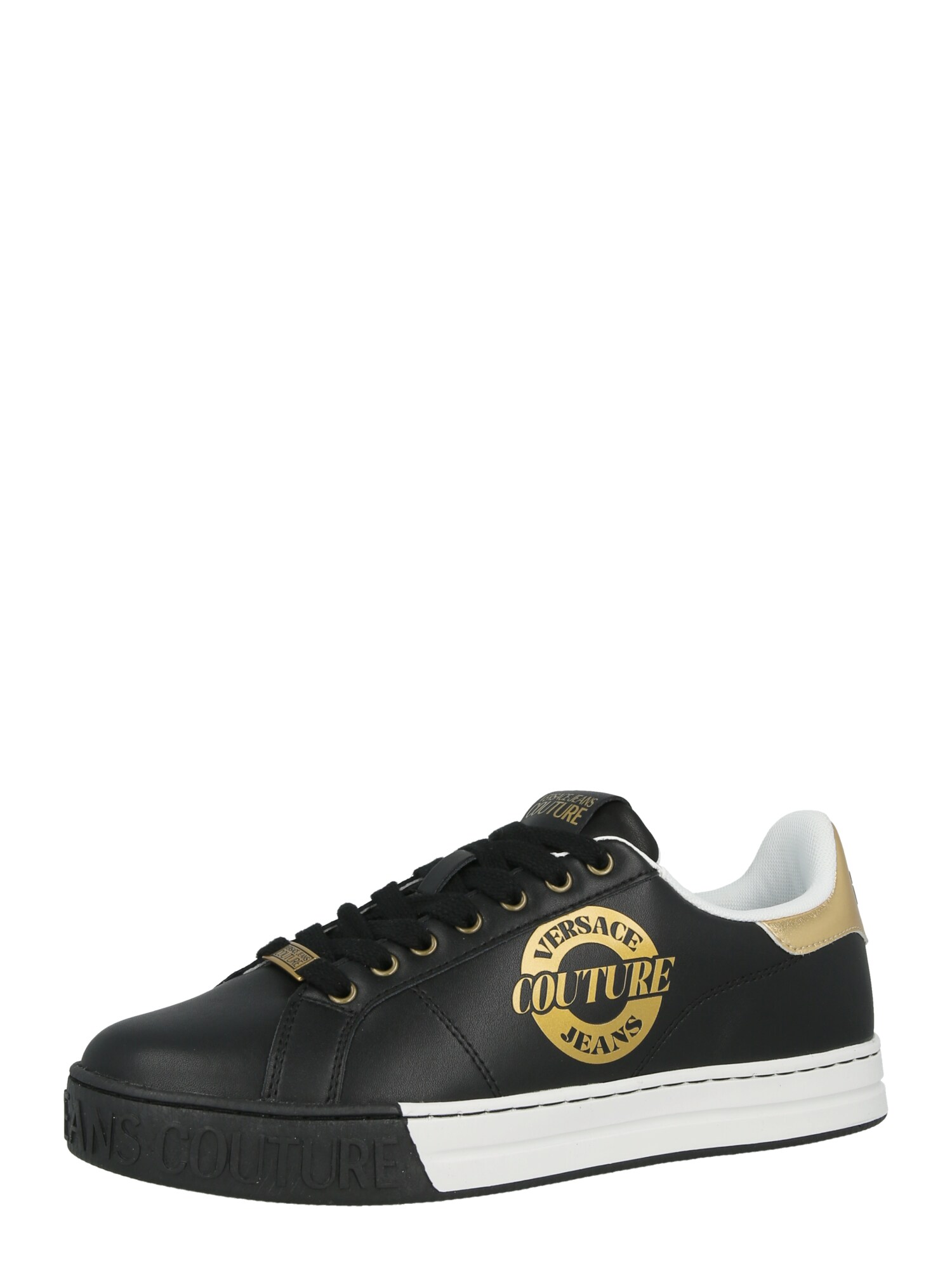Versace Jeans Couture Sneaker low 'FONDO COURT 88'  auriu / negru