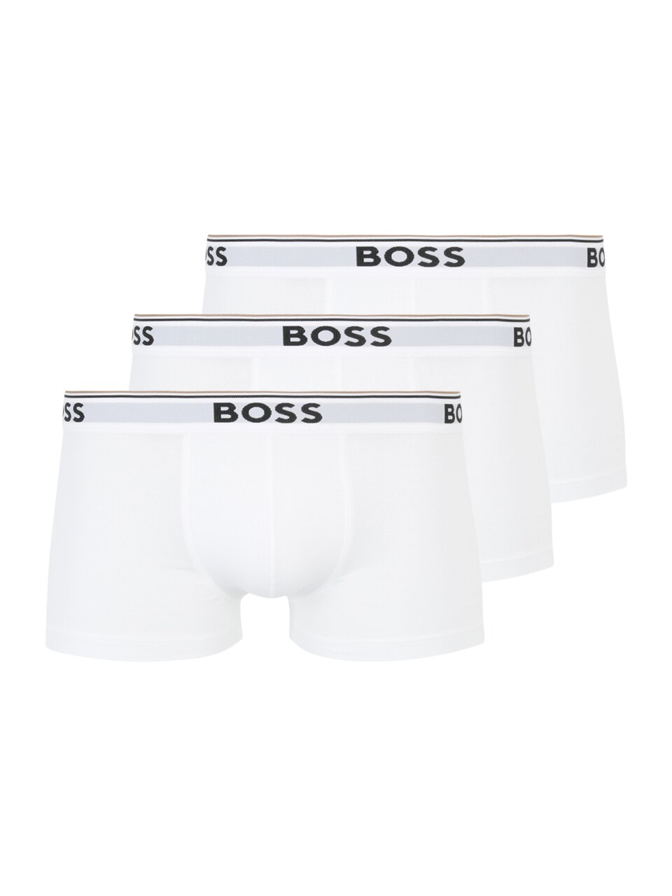Boxershorts 'Power' camel / grå / svart