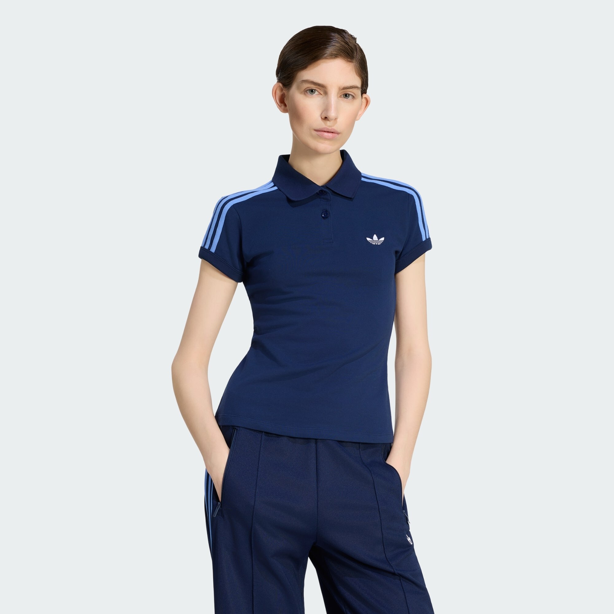 ADIDAS ORIGINALS Camiseta '3-Stripes' navy – imagen 2