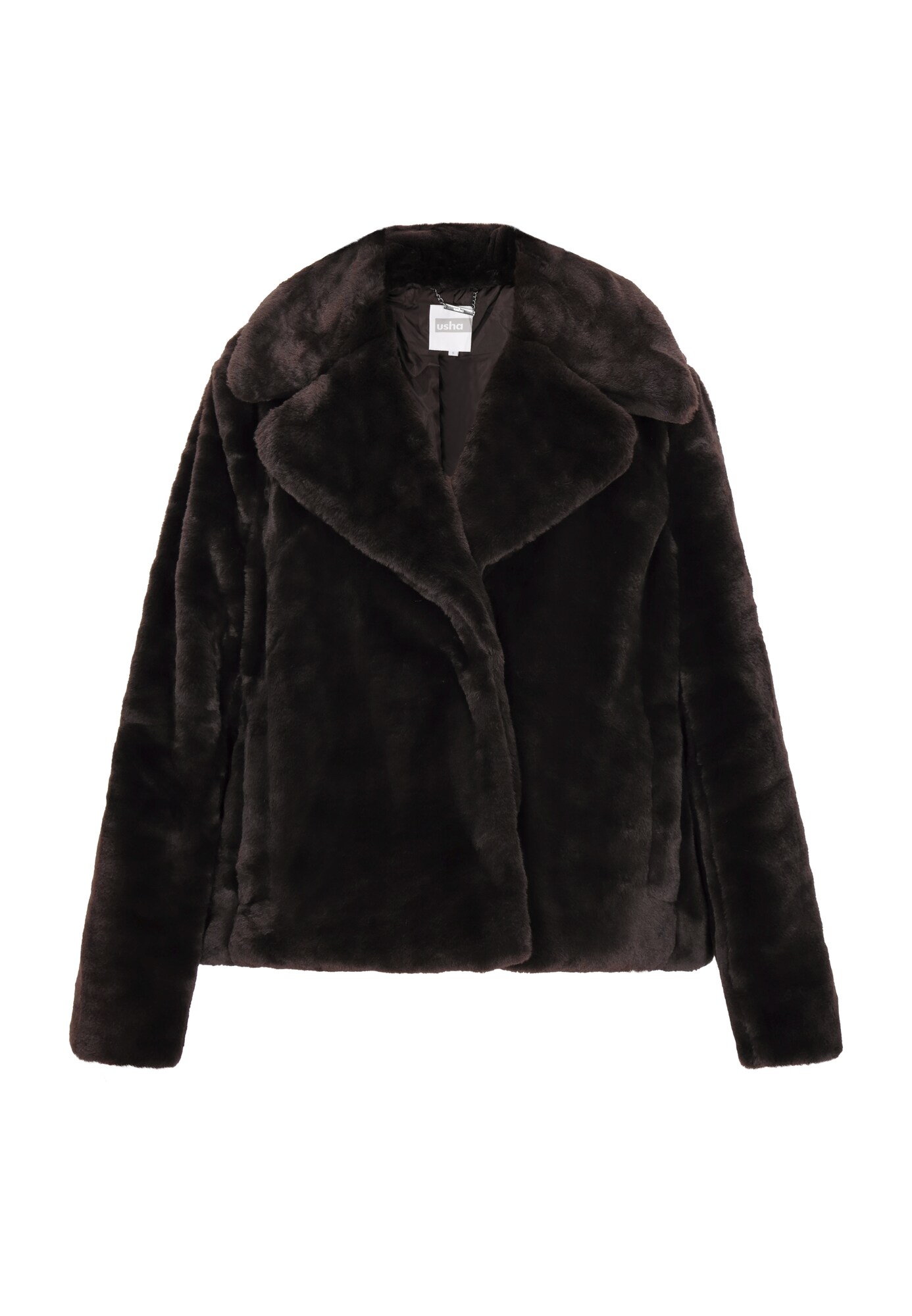 Usha Geacă de iarnă  maro închis