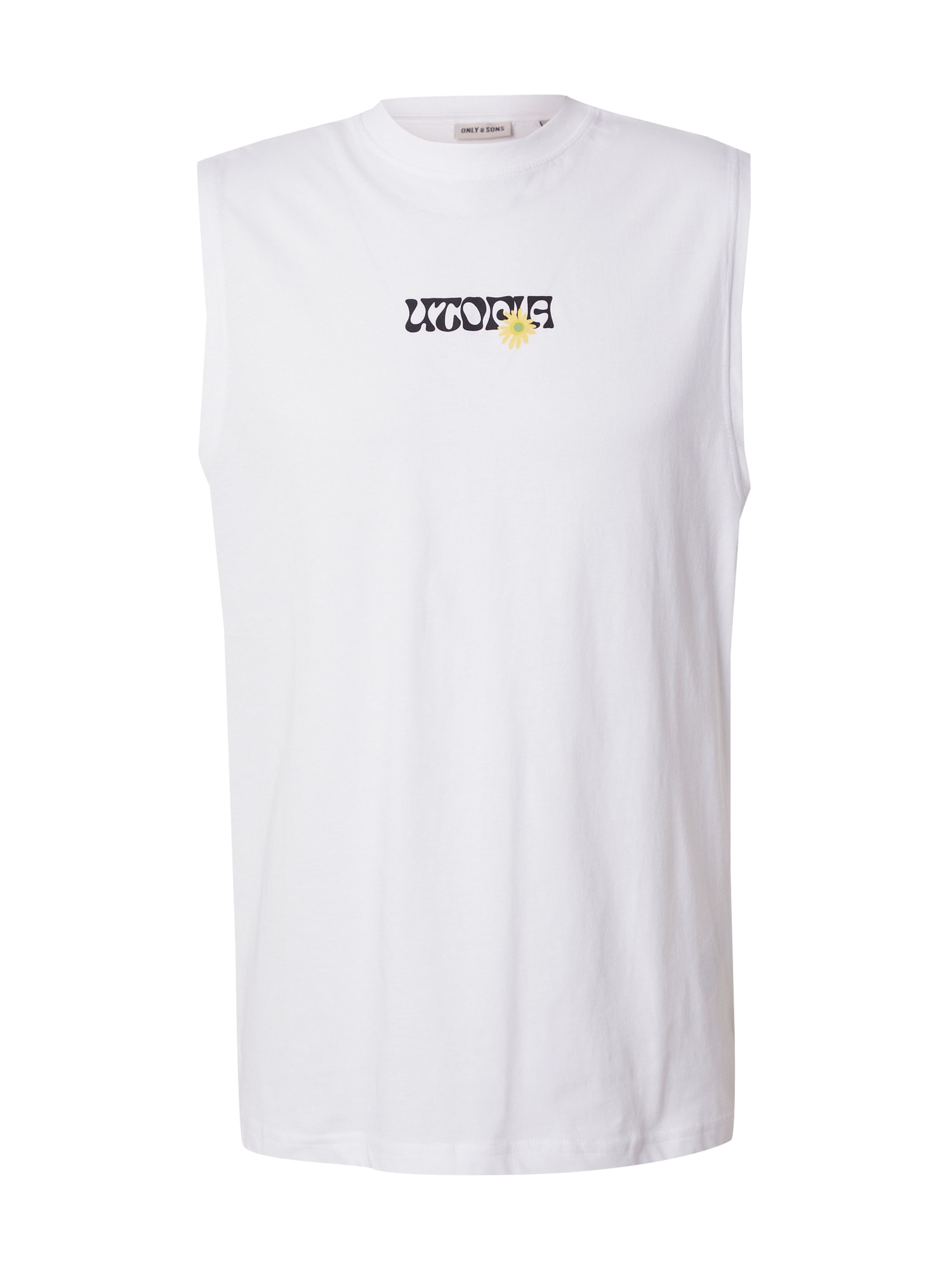 Only & Sons Tricou ONSTHEO  alb