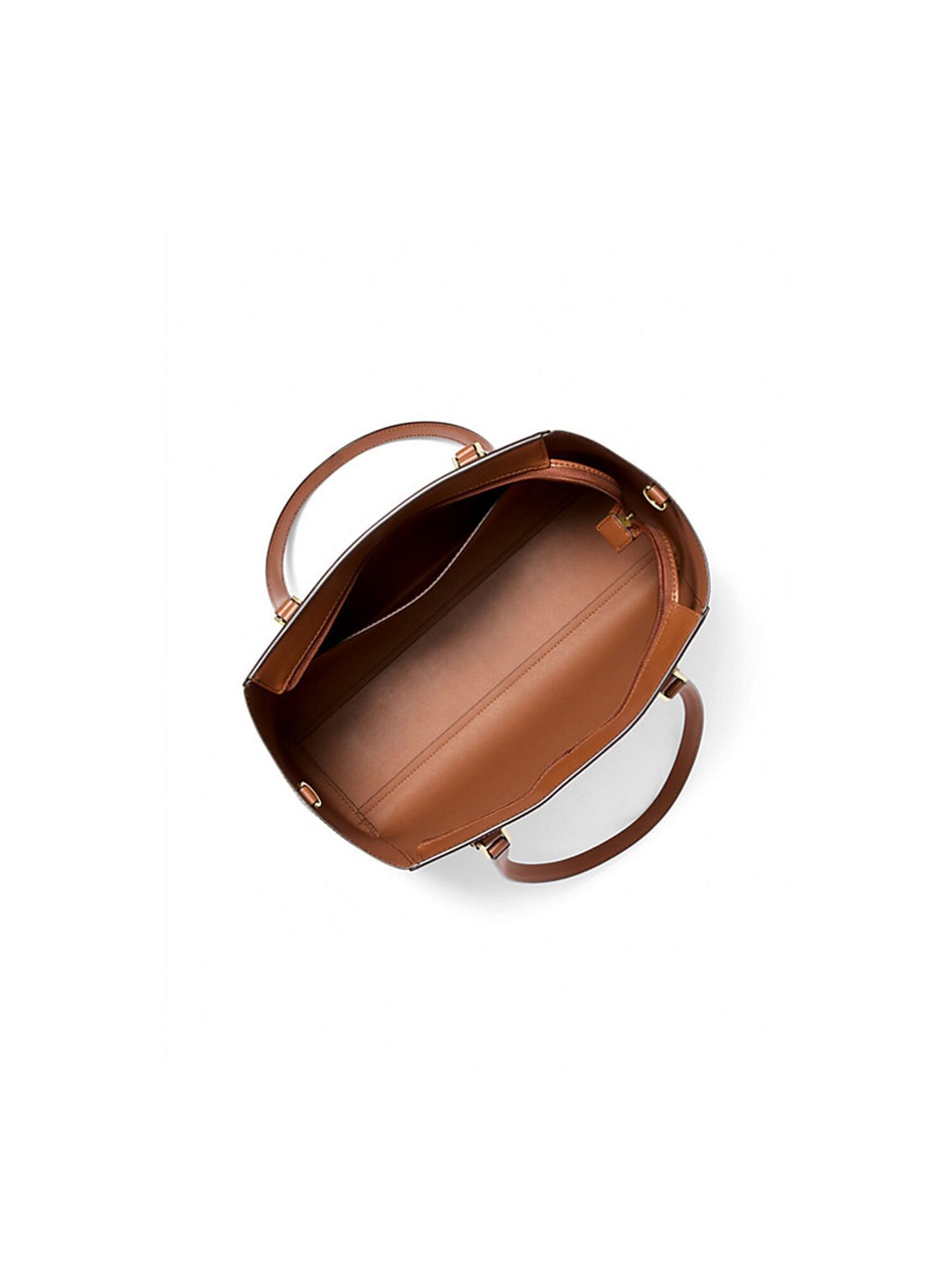 Michael Kors Charlotte - Bolsa grande 3 en 1 con logotipo de la firma, Vainilla, Large – imagen 3