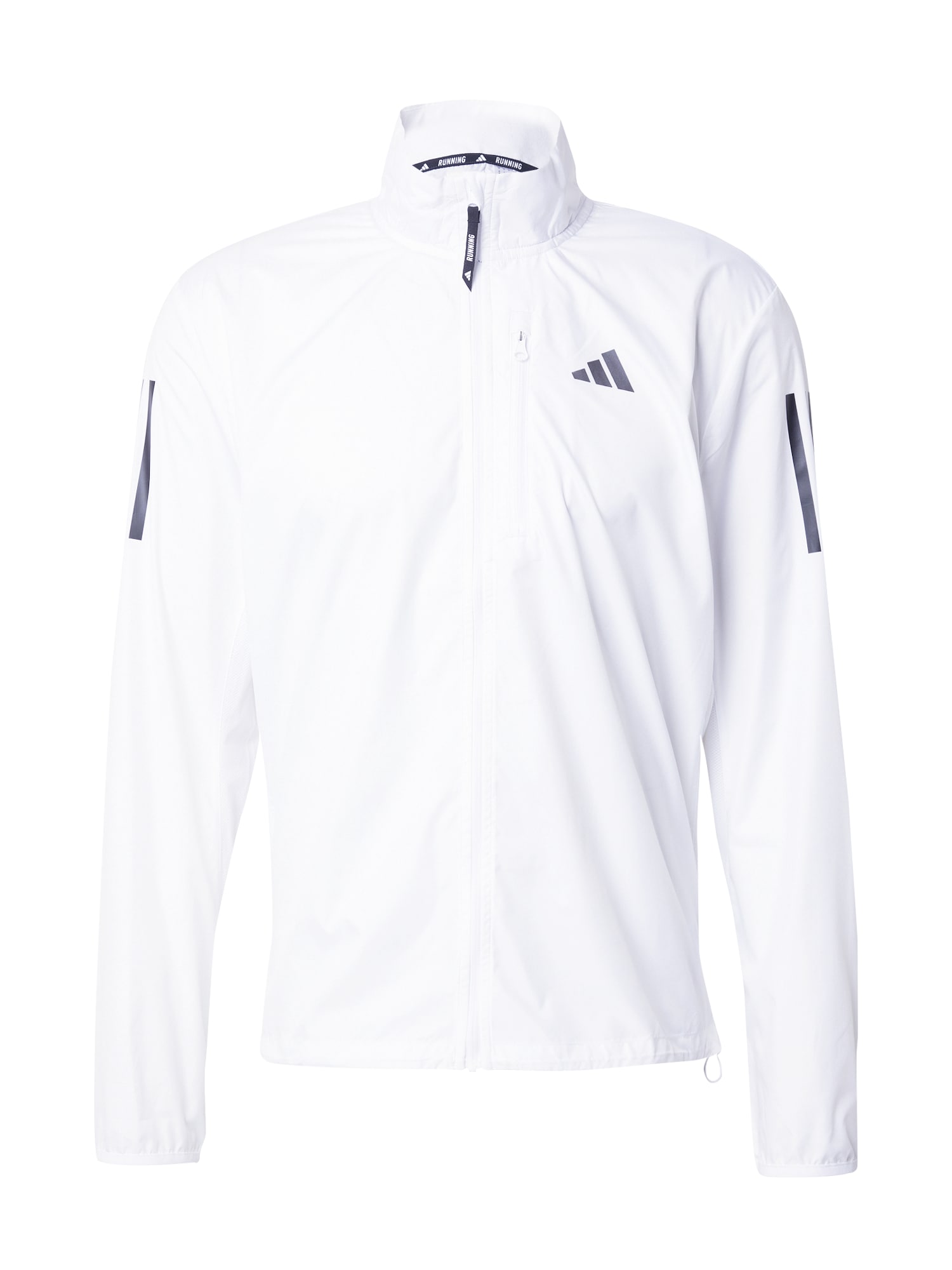 ADIDAS PERFORMANCE Sportska jakna 'Own The Run'  crna / bijela