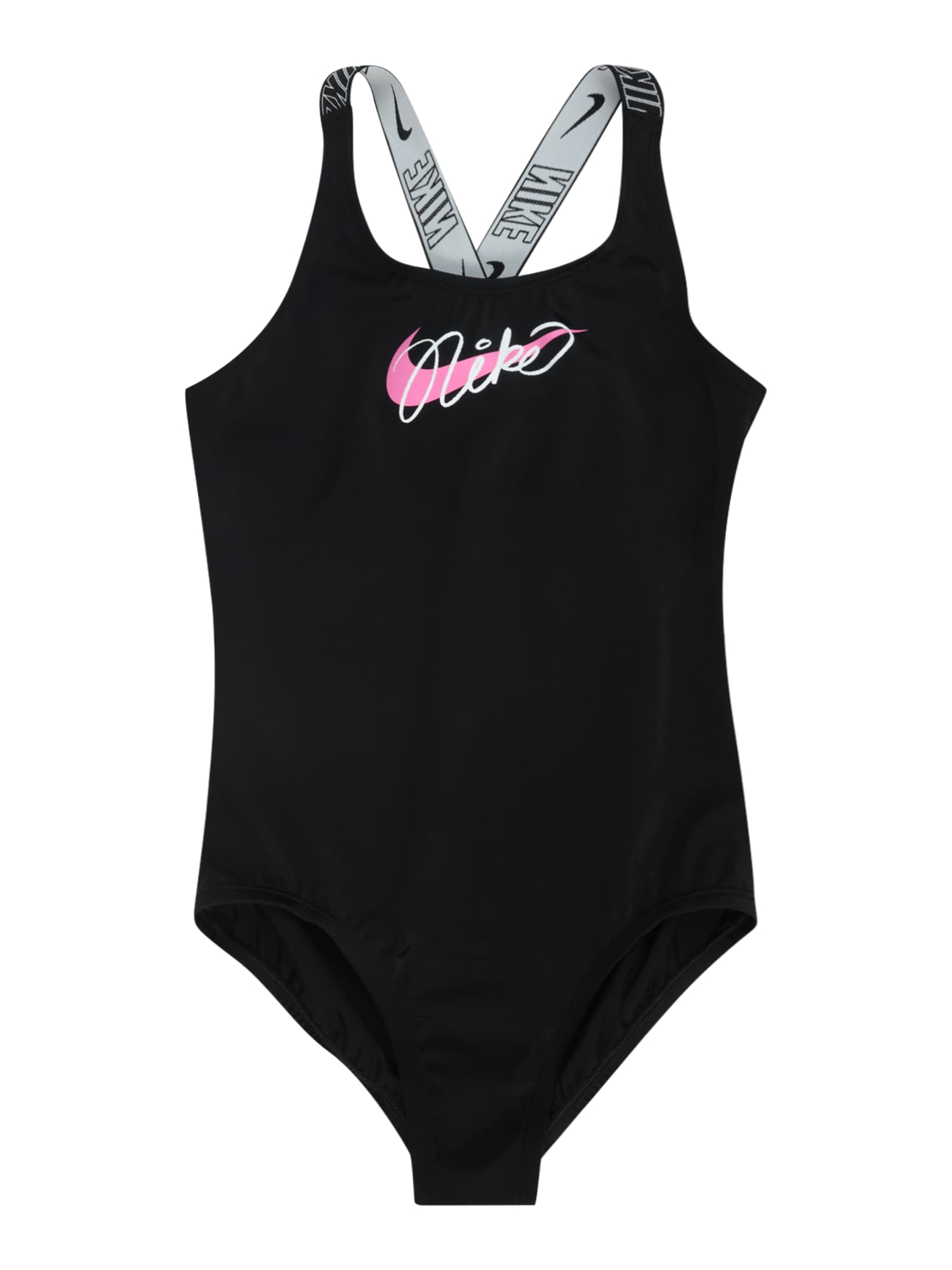 Nike Swim Sport fürdőruhadivat  rózsaszín / fekete / fehér