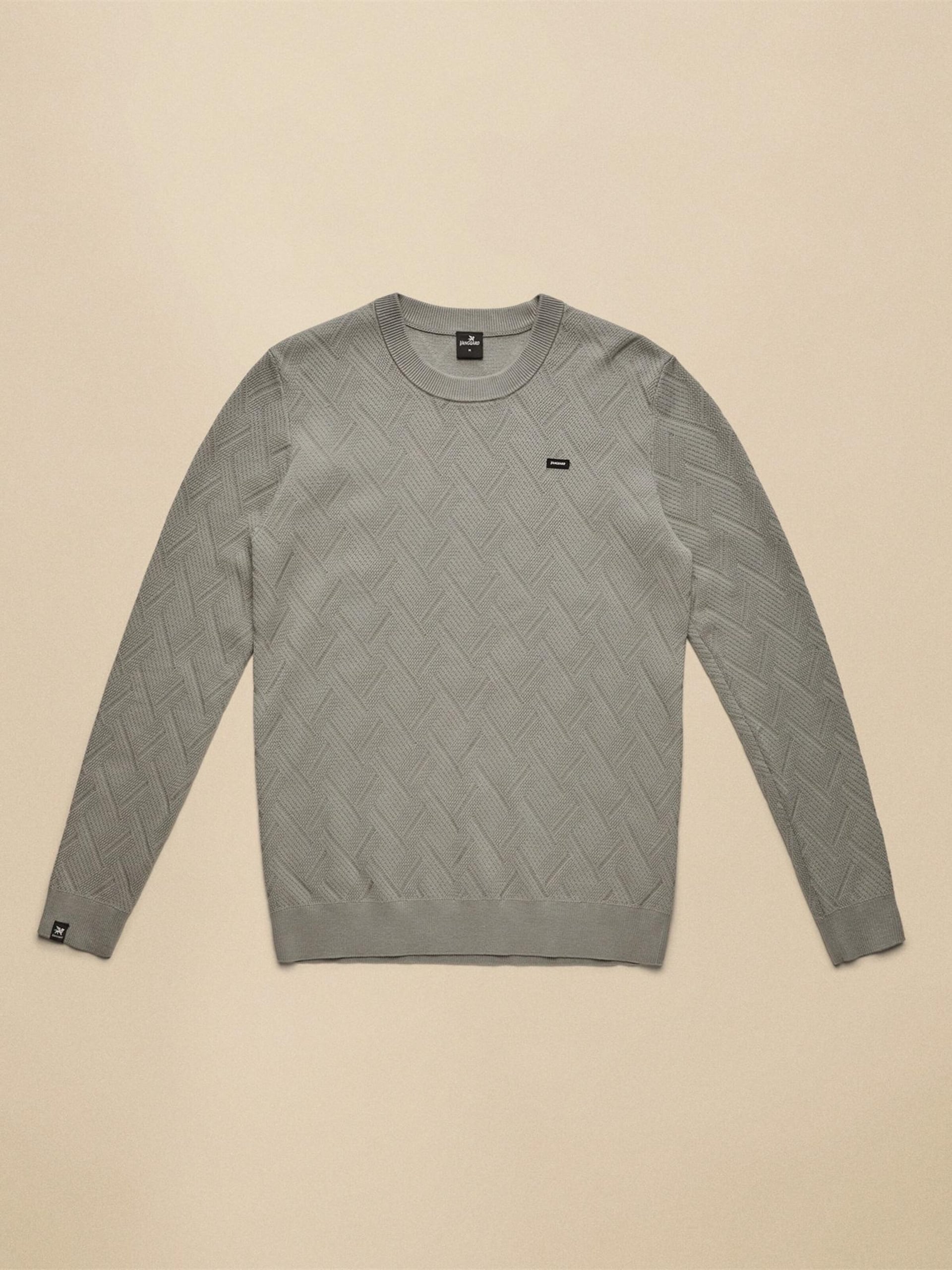 Vanguard Tröja 'Pullover with crewneck and allover texture' herr