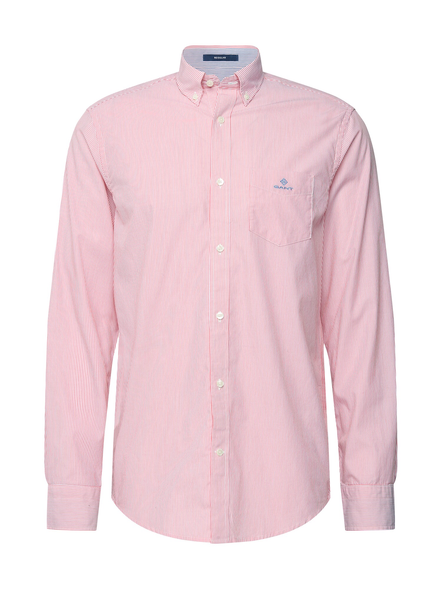 GANT Dalykiniai marškiniai  balta / rožinė