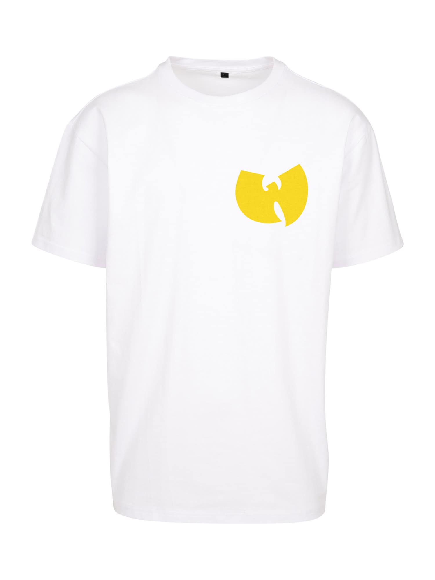 Mister Tee Тениска 'Tang Loves NY'  жълто / черно / бяло