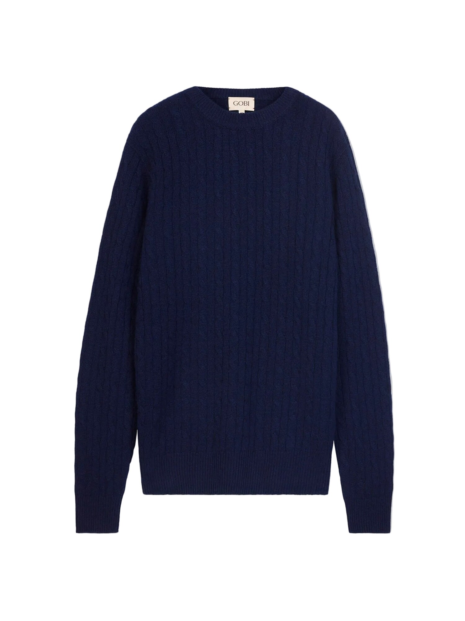 GOBI Cashmere Jersey  navy