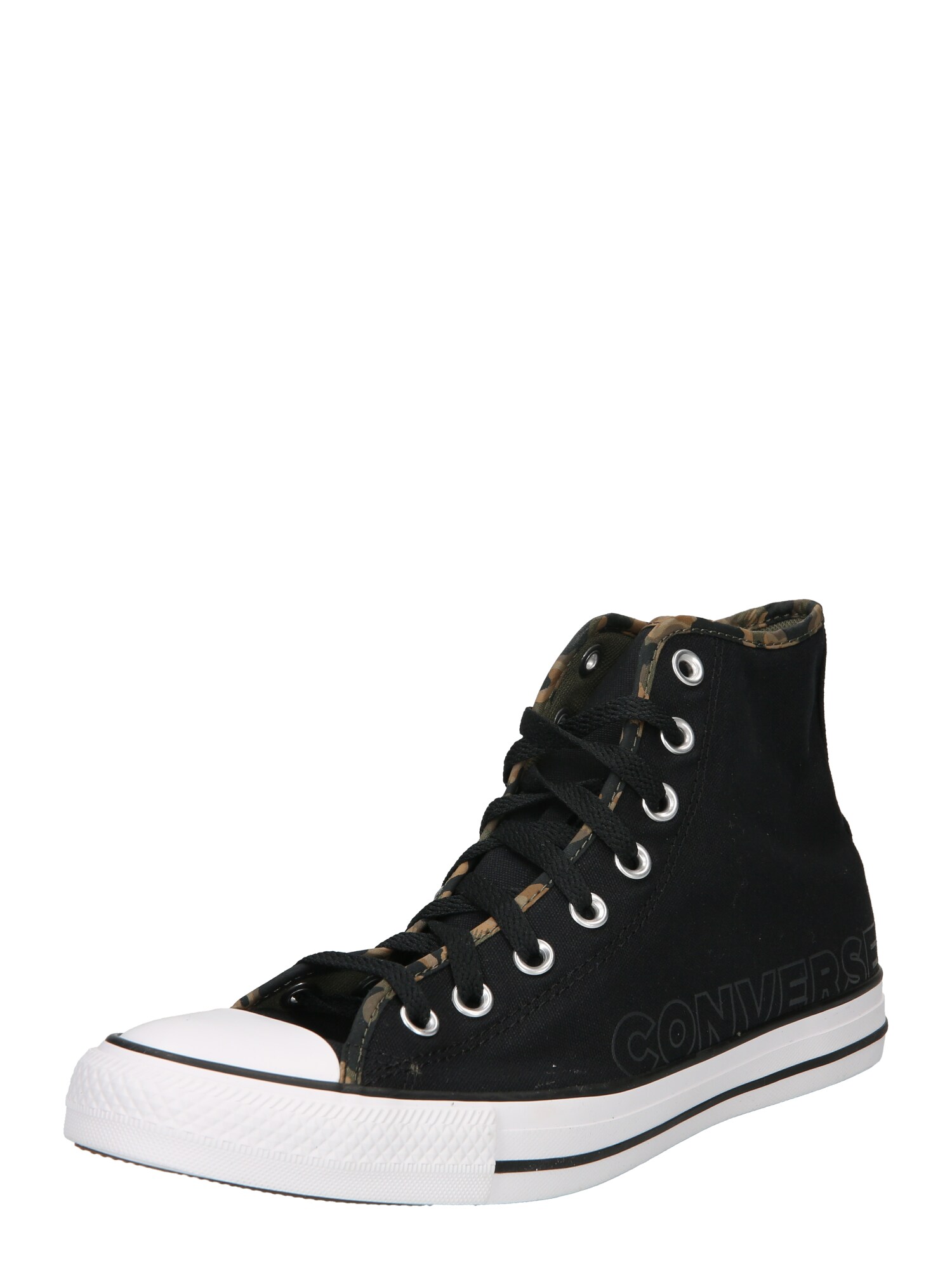 Converse CONVERSE Sneaker 'Chuck Taylor All Star' hellbraun / oliv / schwarz / silber