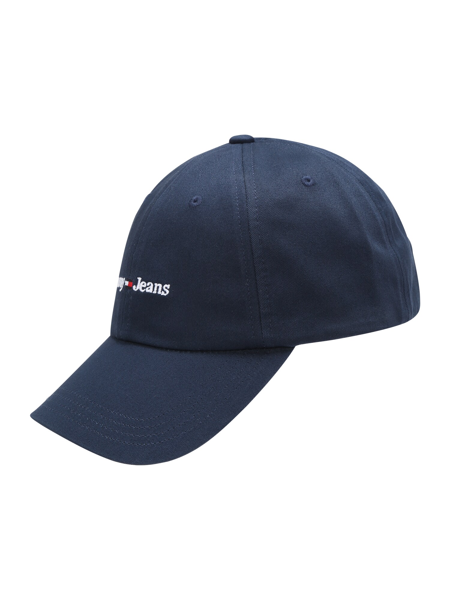 Tommy Jeans Шапка с козирка  нейви синьо / червено / бяло