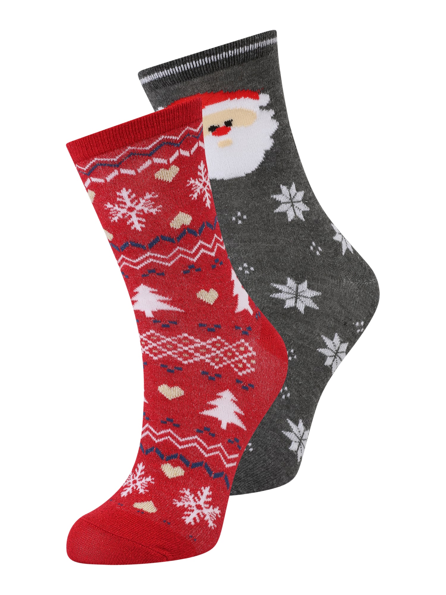 Жени > Дрехи > Бельо > Къси и дълги чорапи PIECES Къси чорапи ‘ALIA’  бежово / тъмносиво / черешово червено / бяло