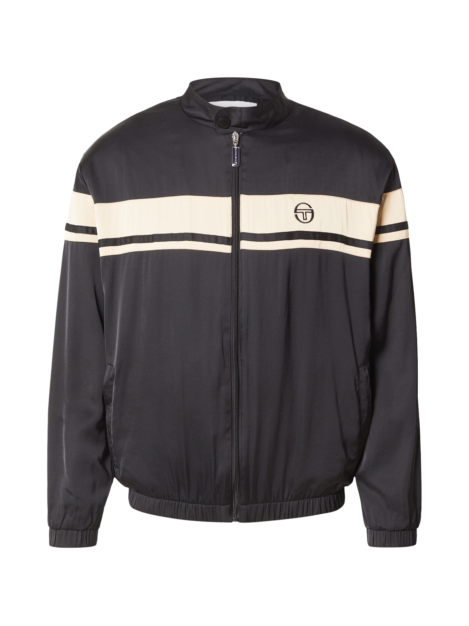 Sergio Tacchini Prechodná bunda 'Young Line Rayon'  žltá / čierna