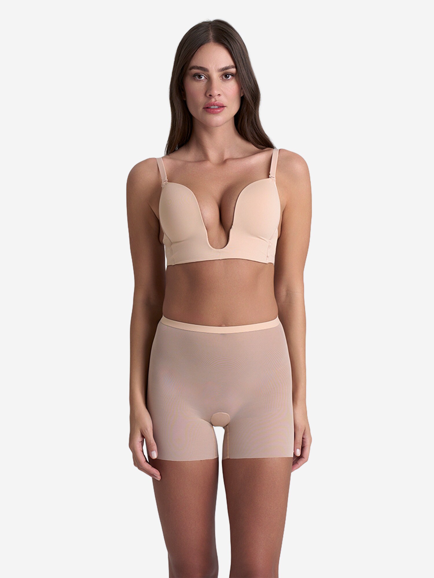 Thumbnail - Bye Bra Shapinghose Forming Tulle Shorty