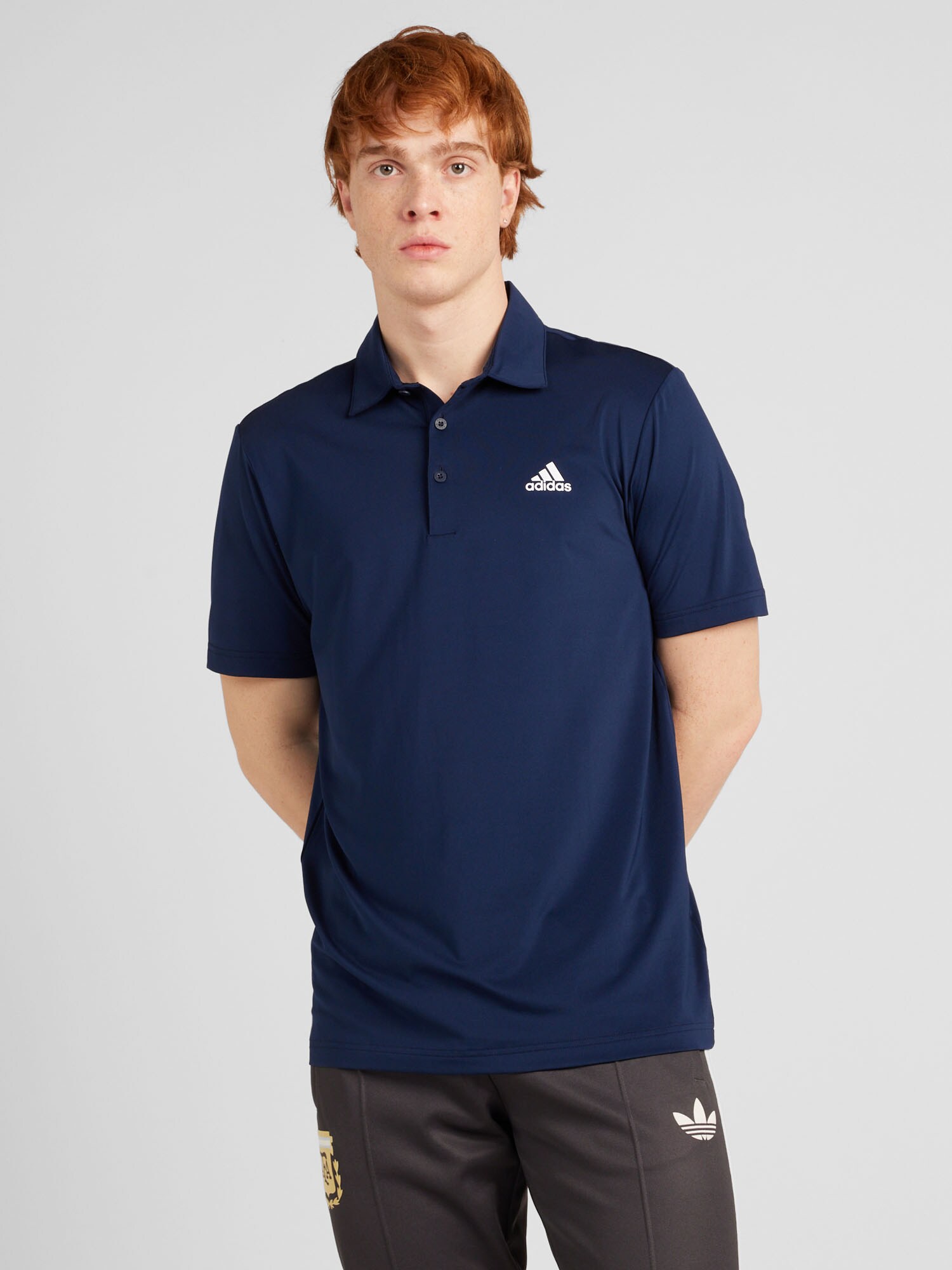 ADIDAS GOLF Funkcionális felső 'Ultimate365'  tengerészkék / fehér termék 2. képe