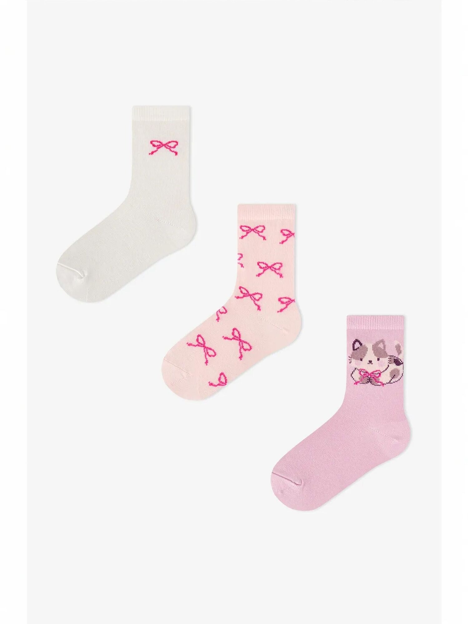 Penti Čarape 'PENTI Mädchen Snailmail Cuties Paar Socken mit Schleifenmuster' miks boja