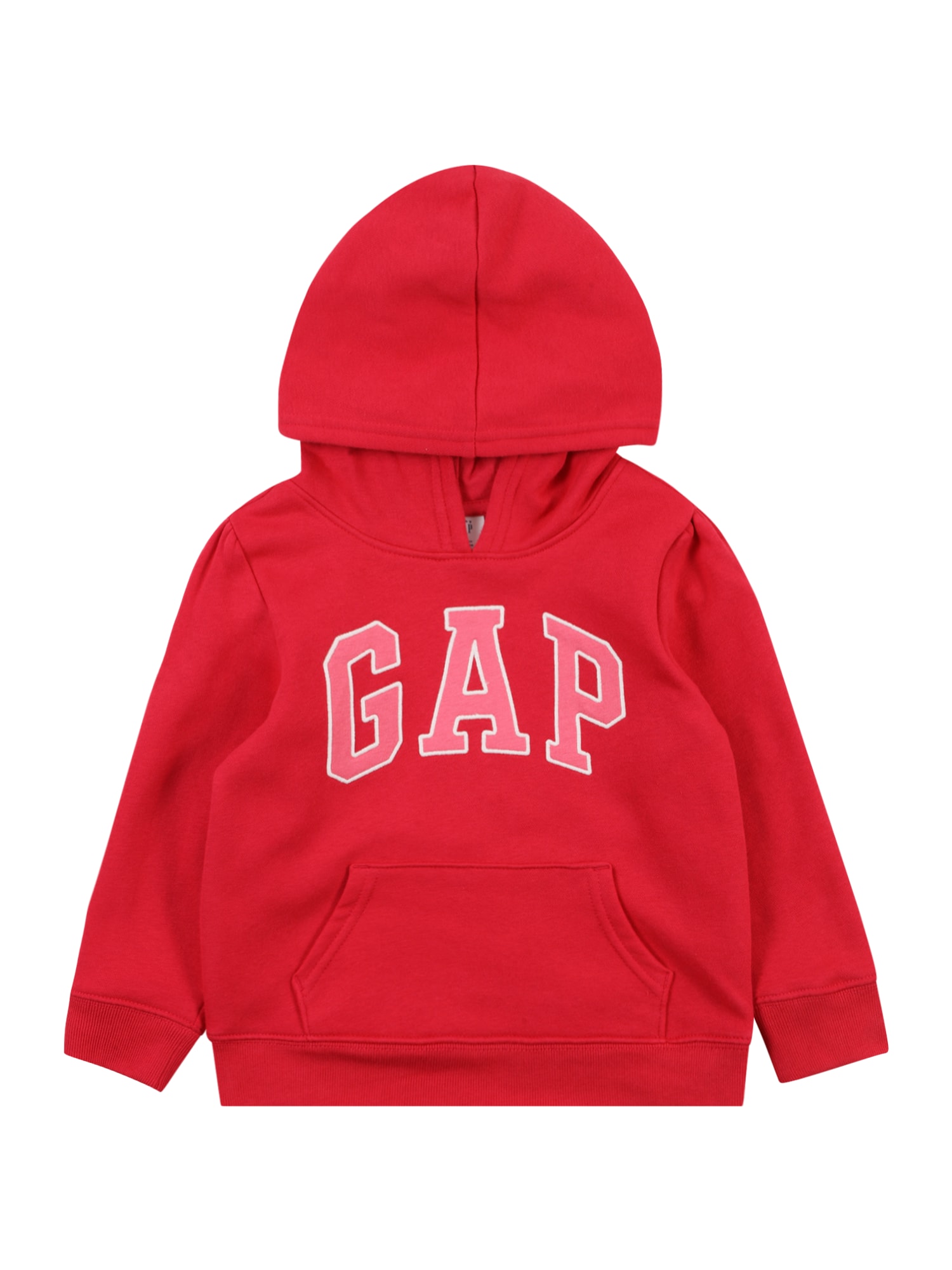 GAP Sweater majica  svijetloroza / crvena / bijela